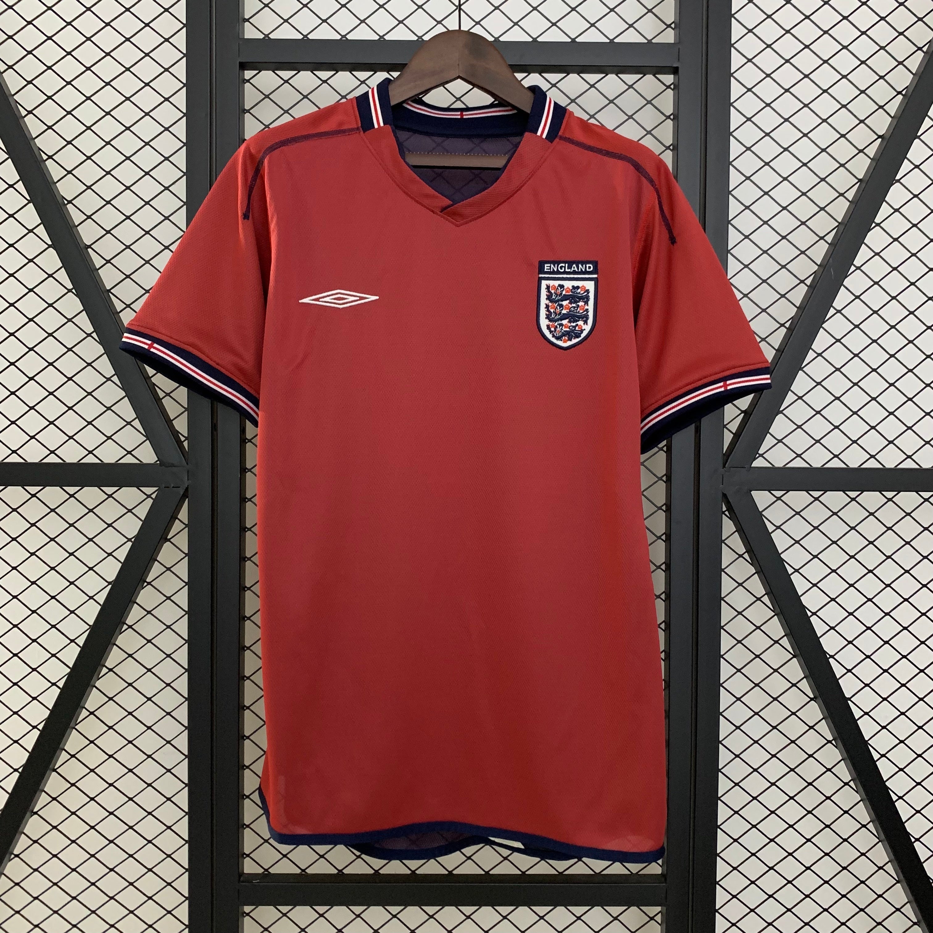 England away jersey. Season 02/03