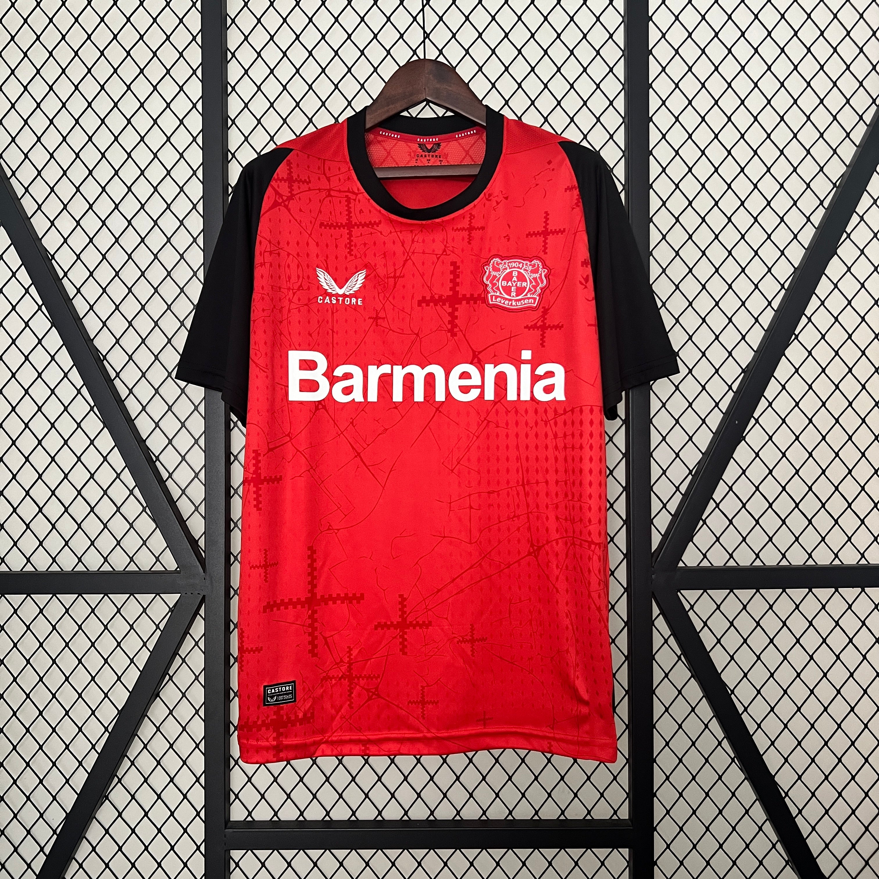 Bayer Leverkusen home jersey. Season 24/25