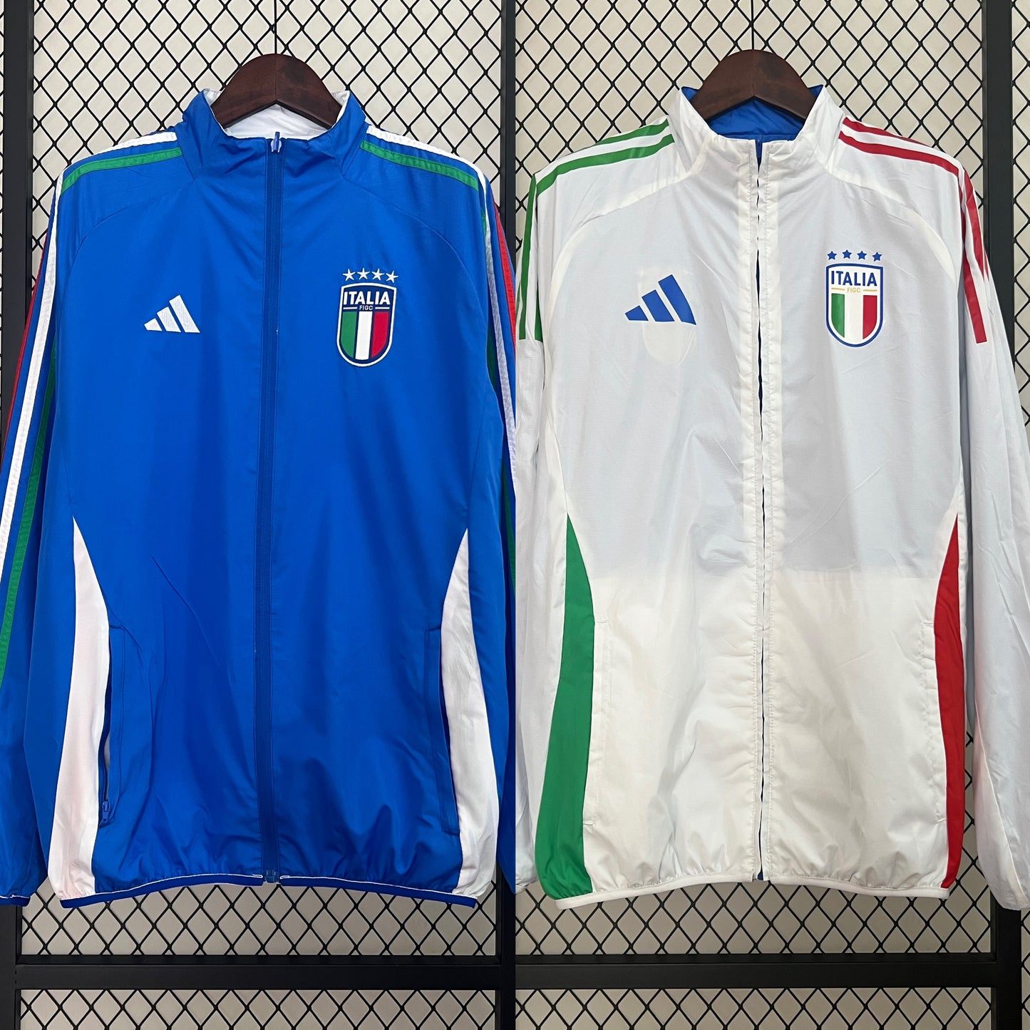 Italy double-sided Windbreaker