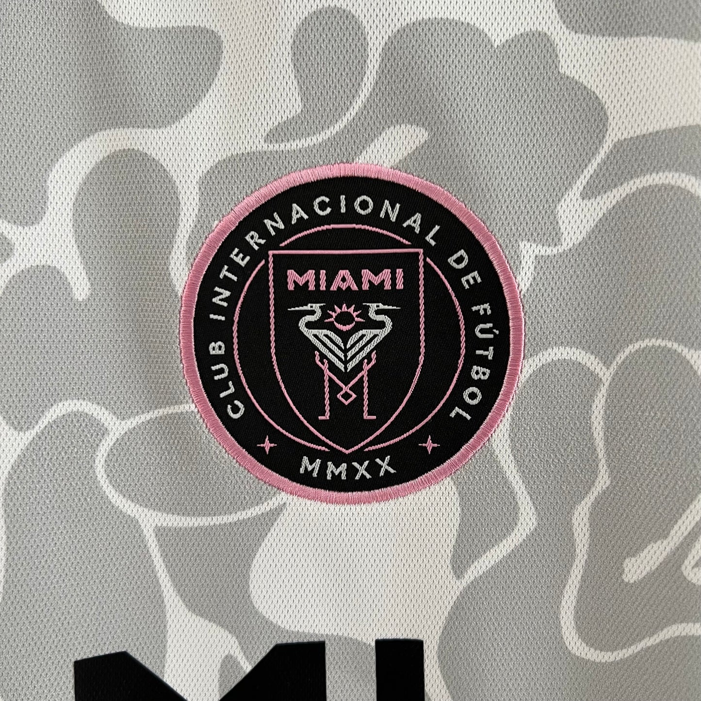 Inter Miami x BAPE Collaboration jersey. (grey)