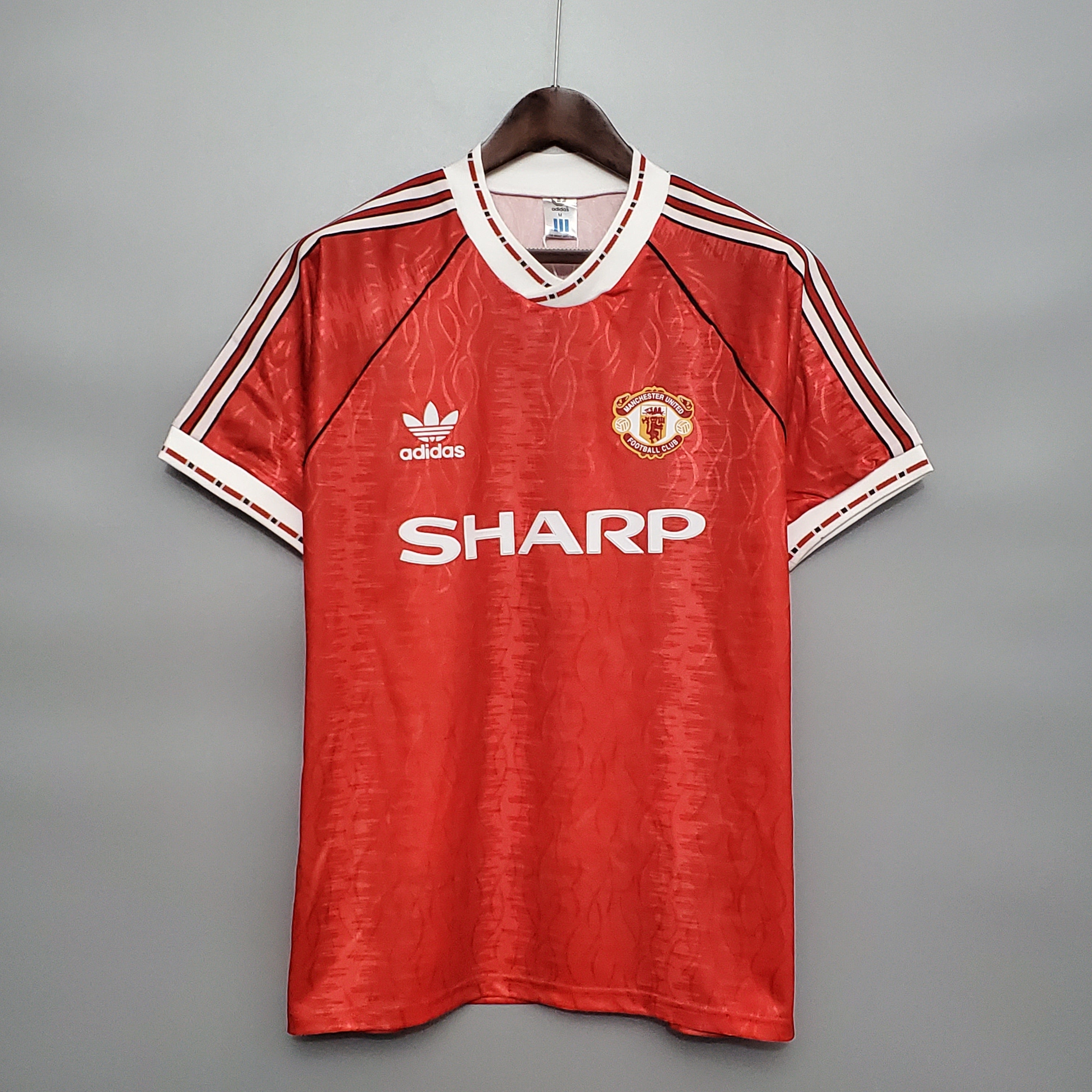 Manchester United home jersey. Season 91/92