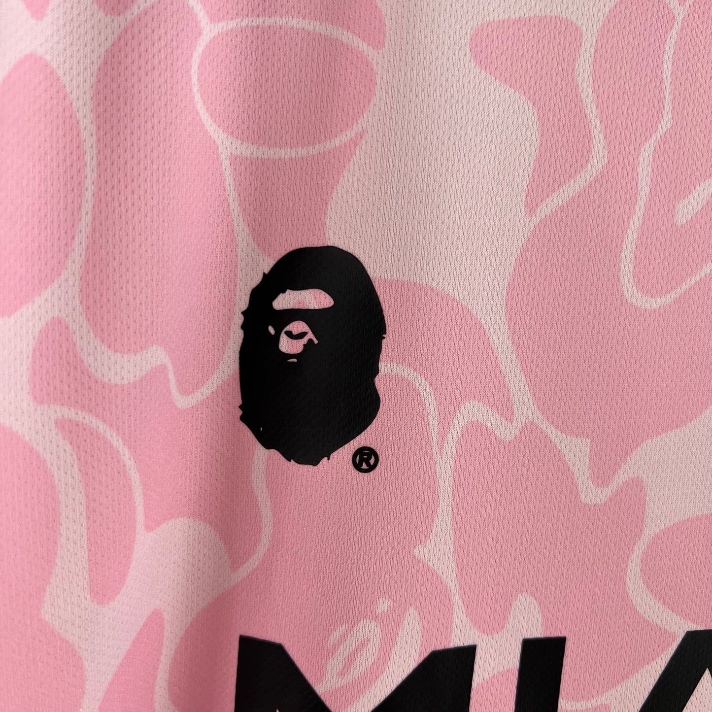 Inter Miami x BAPE Collaboration jersey. (pink)