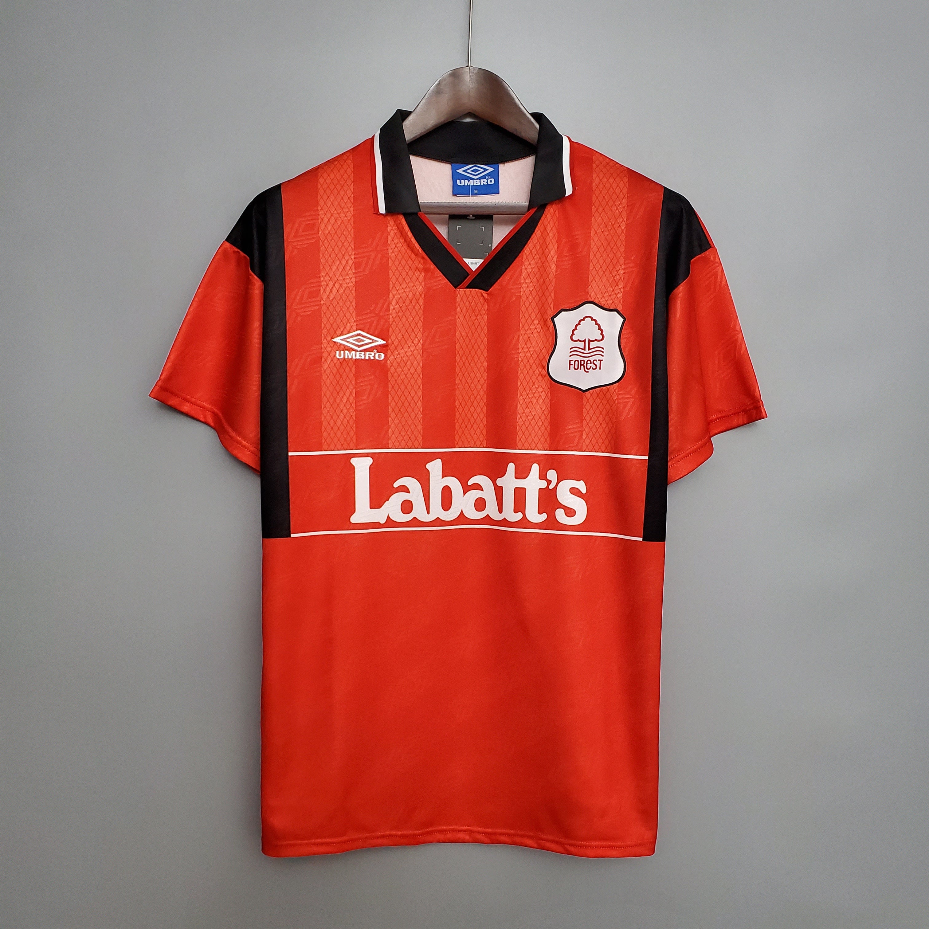 Nottingham Forrest home jersey. Season 95/96