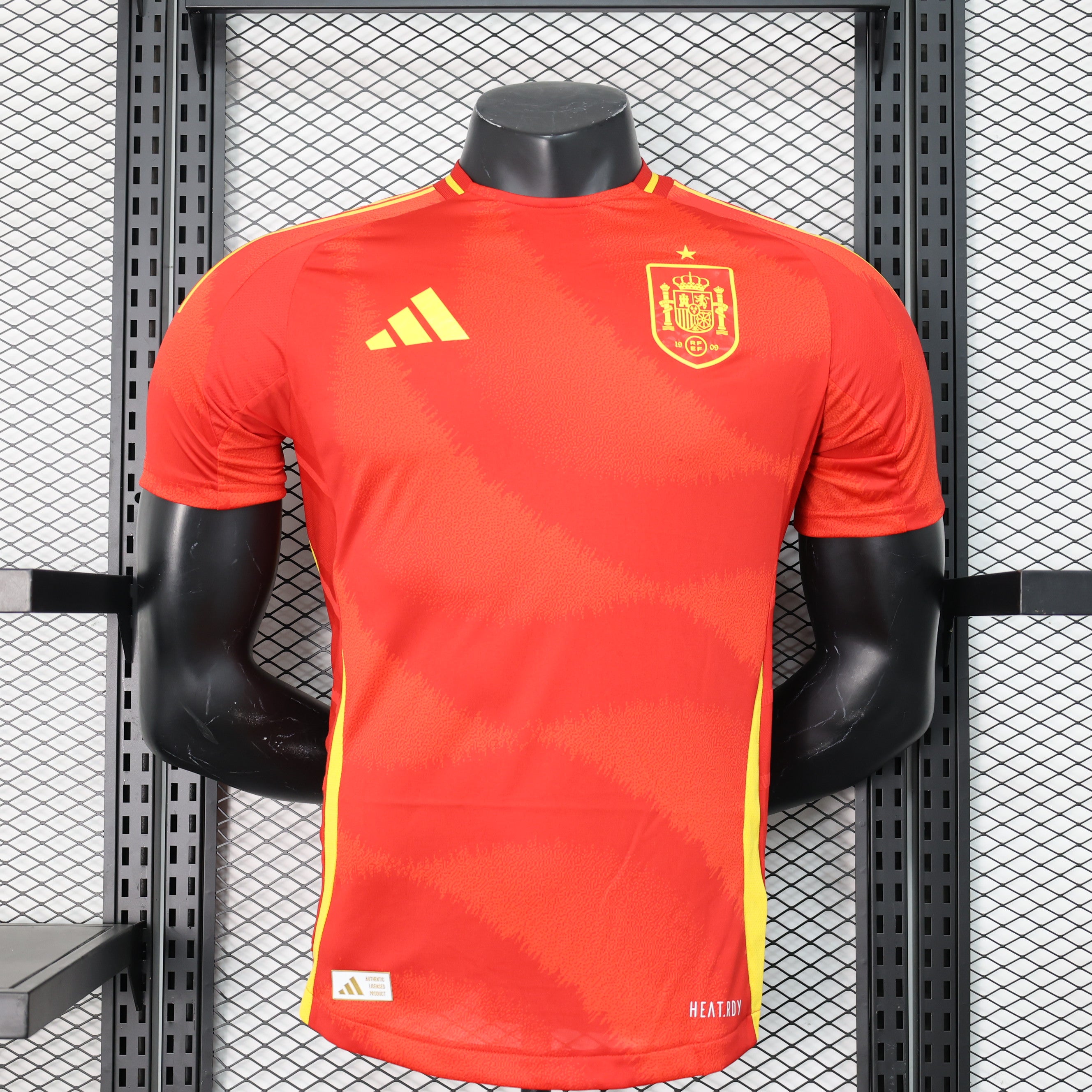 Spain 2024 home jersey. (Player Version)