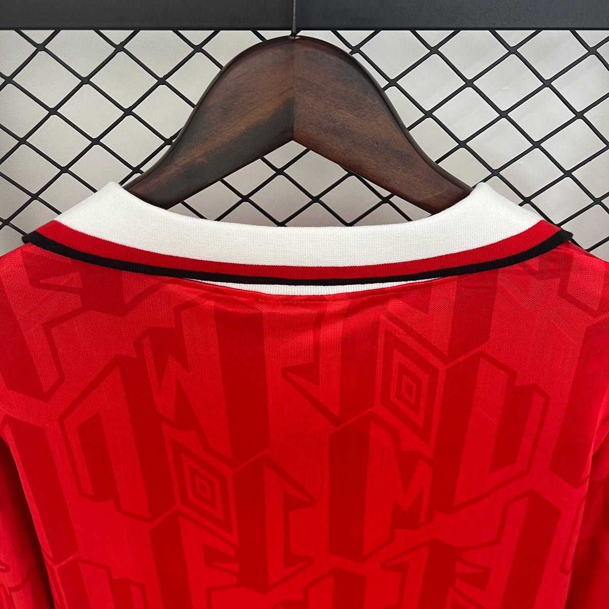 Manchester United longsleeve home jersey. Season 92/94