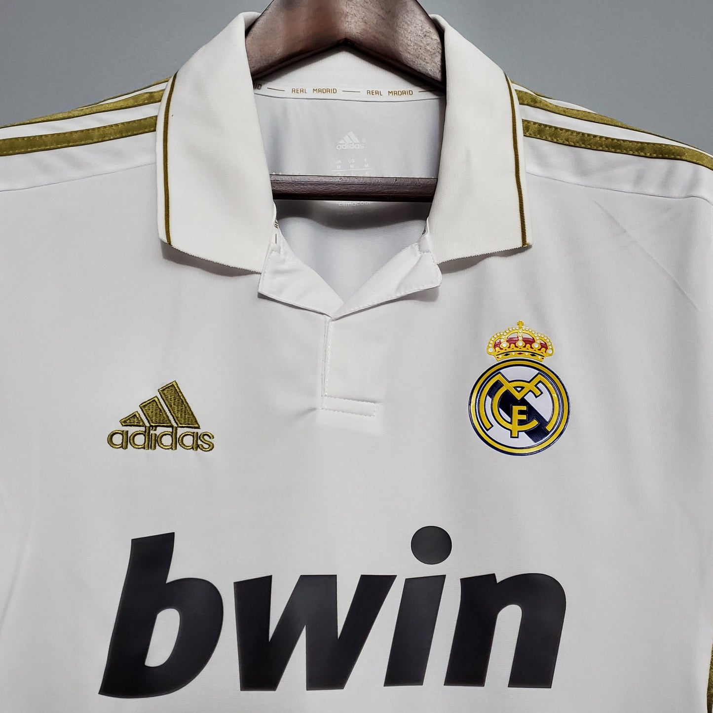 Real Madrid longsleeve home jersey. Season 11/12