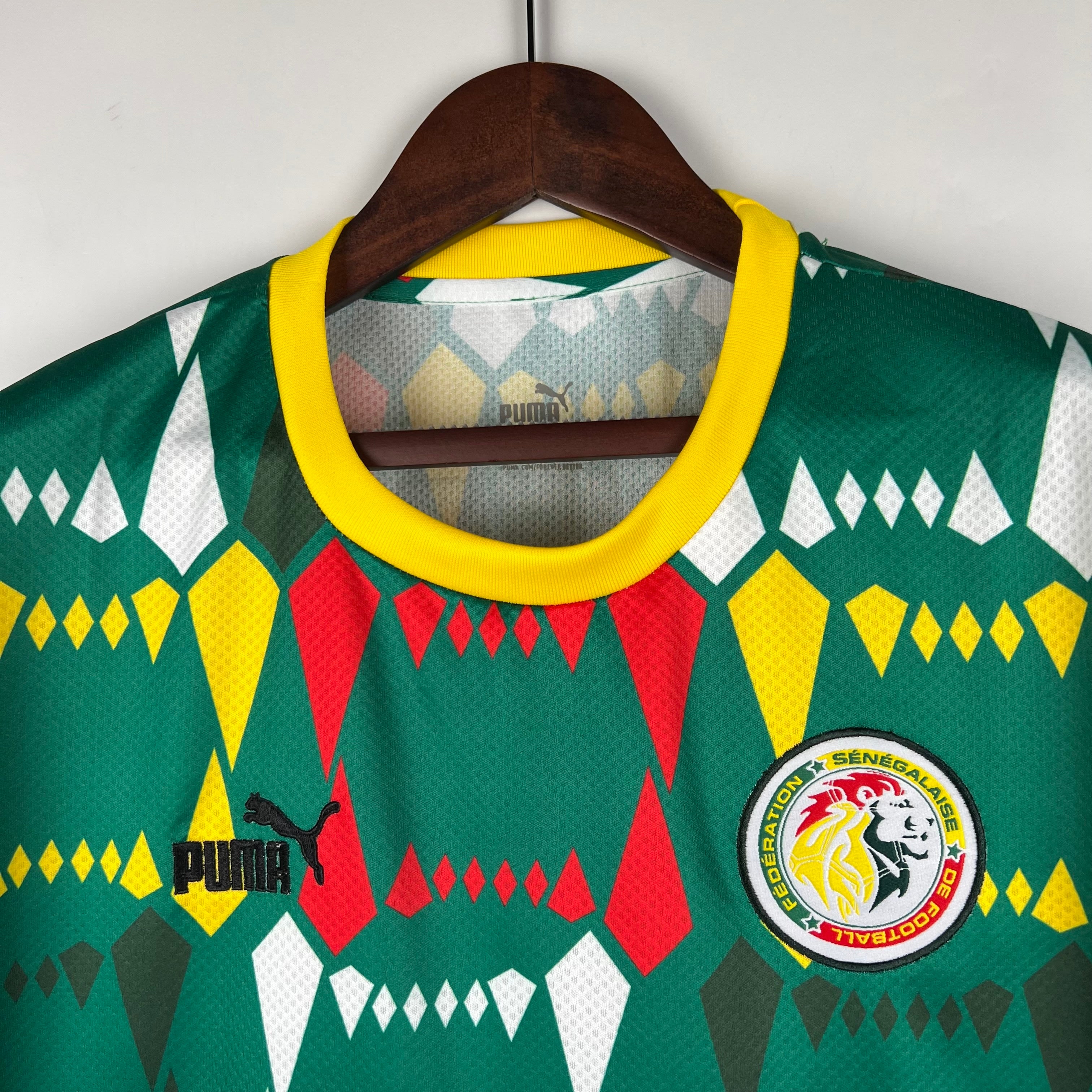Senegal training jersey.
