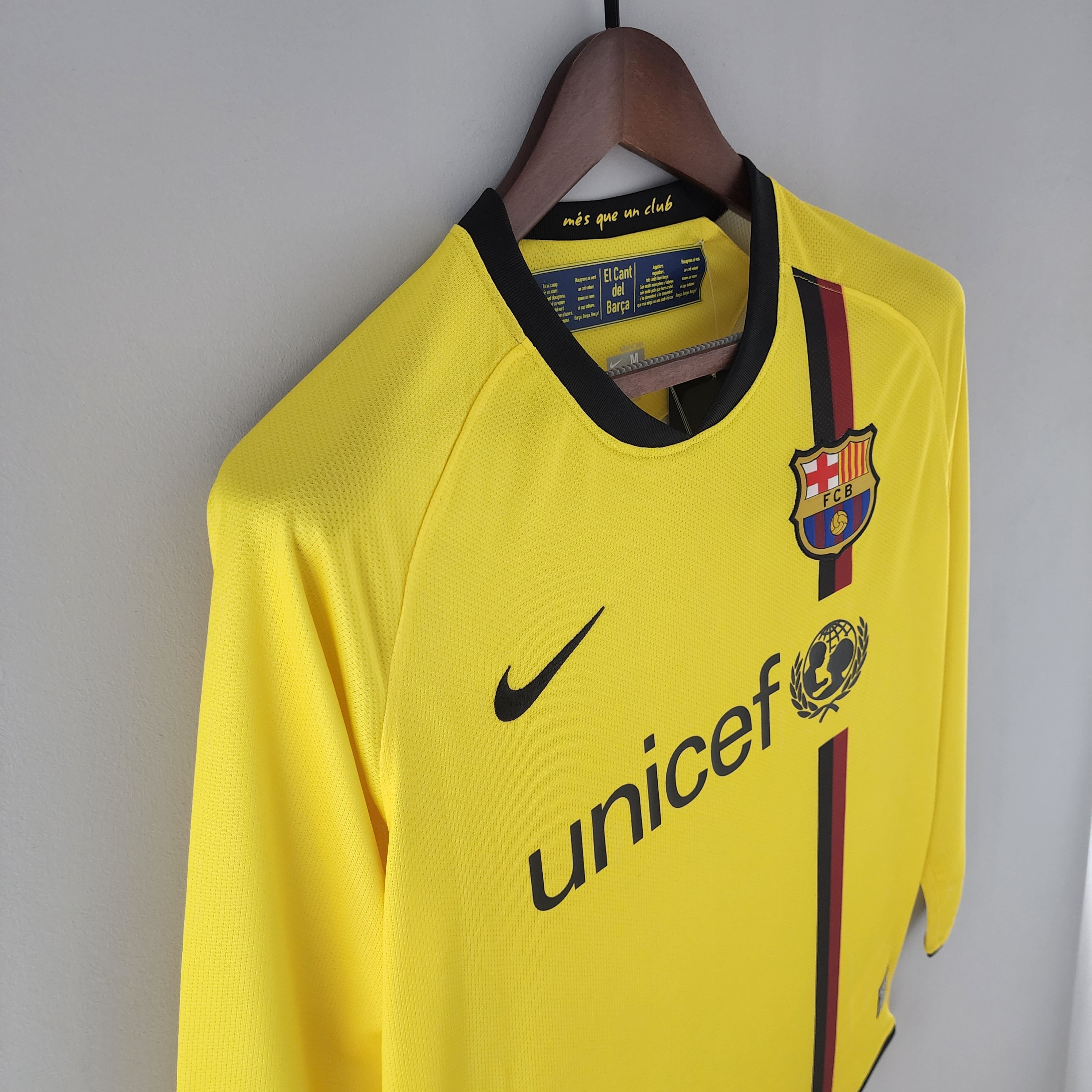 Barcelona longsleeve away jersey. Season 08/09