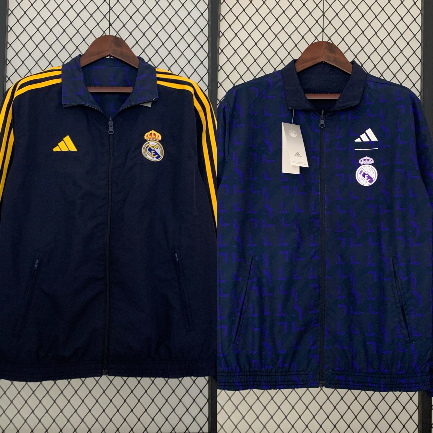 Real Madrid double-sided Windbreaker