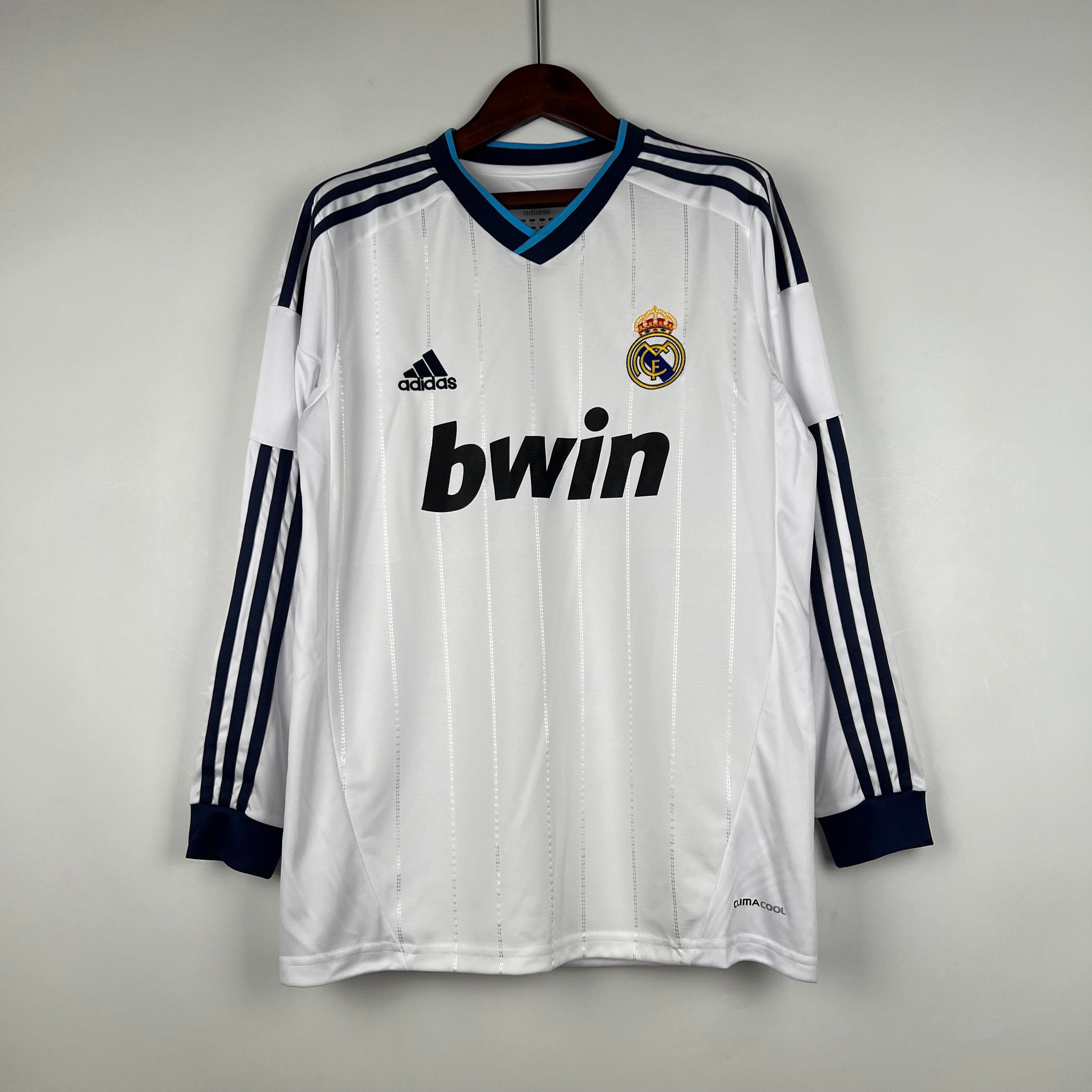 Real Madrid longsleeve home jersey. Season 12/13