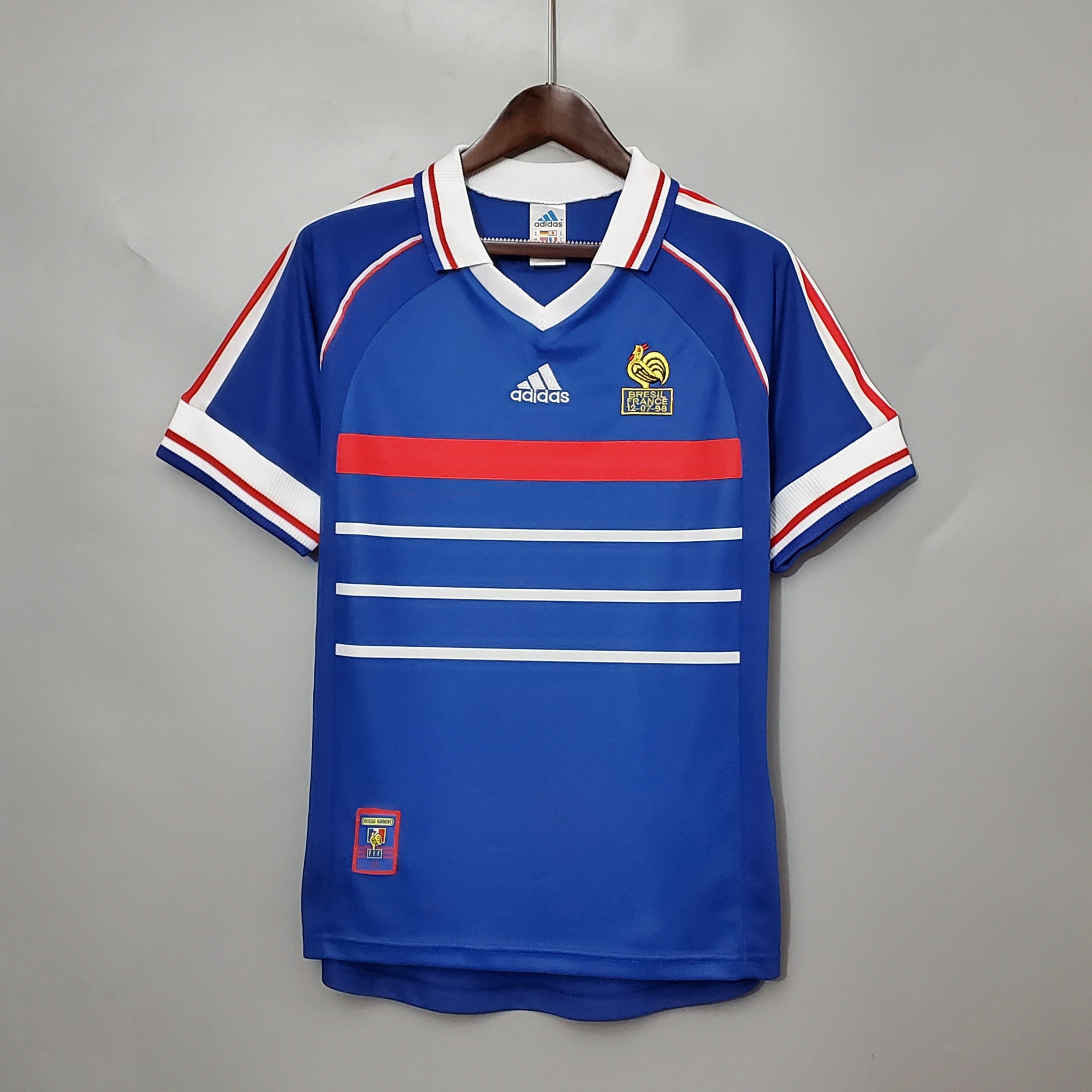 France 1998 home jersey.