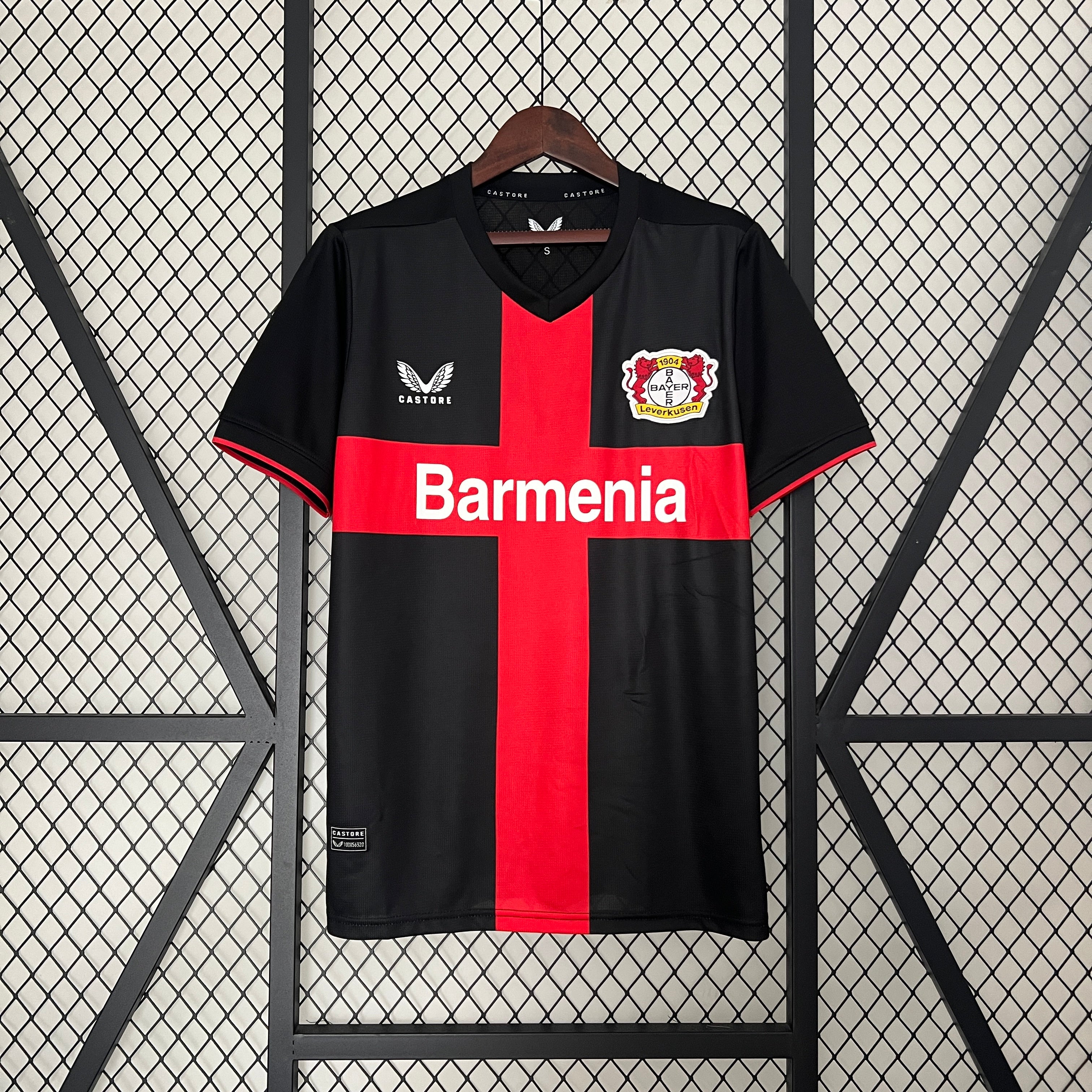 Bayer Leverkusen away jersey. Season 23/24