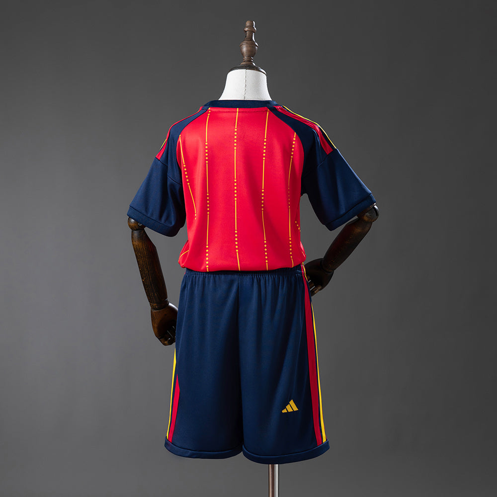 Spain Home Kids set for the 2026 FIFA World Cup