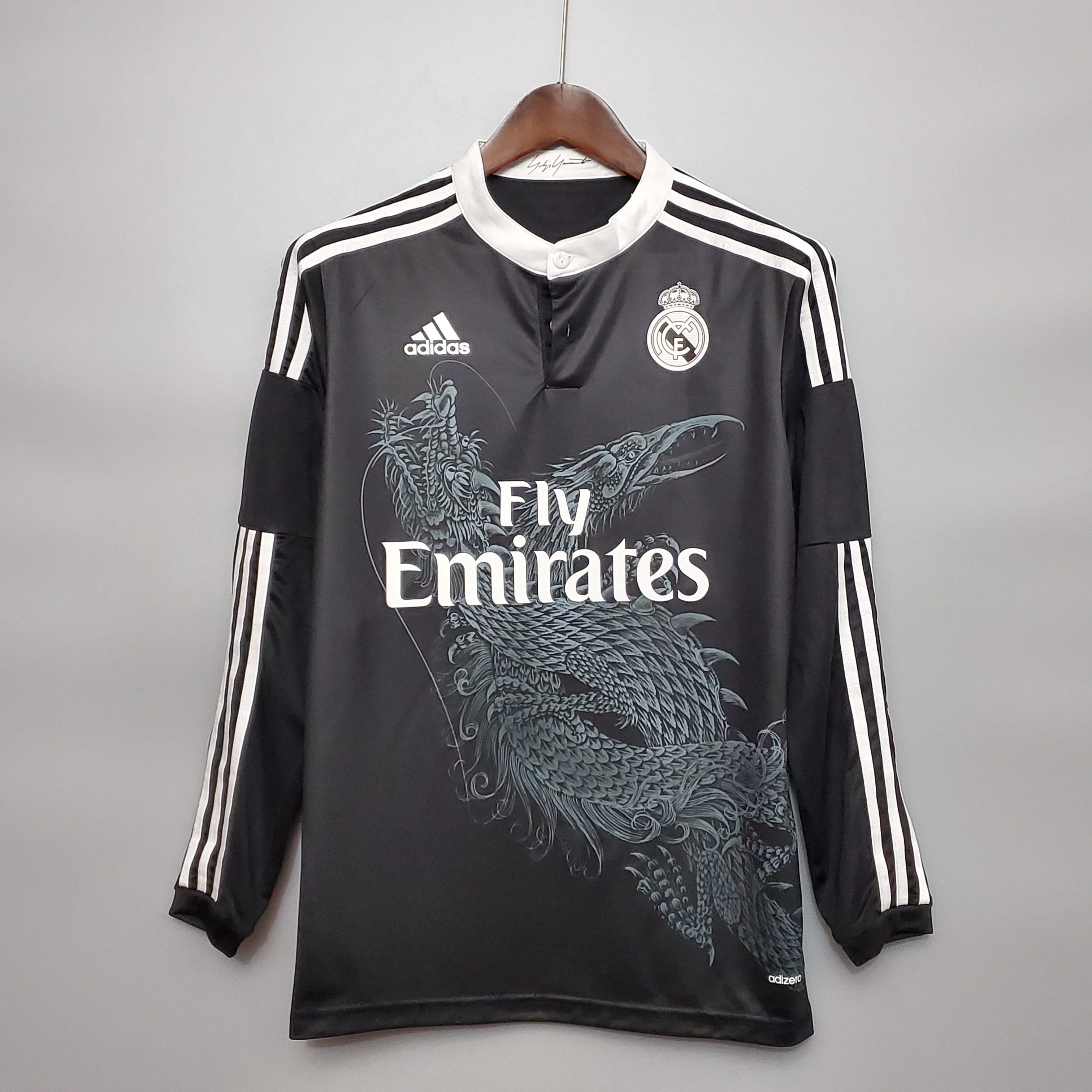 Real Madrid longsleeve third jersey. Season 14/15