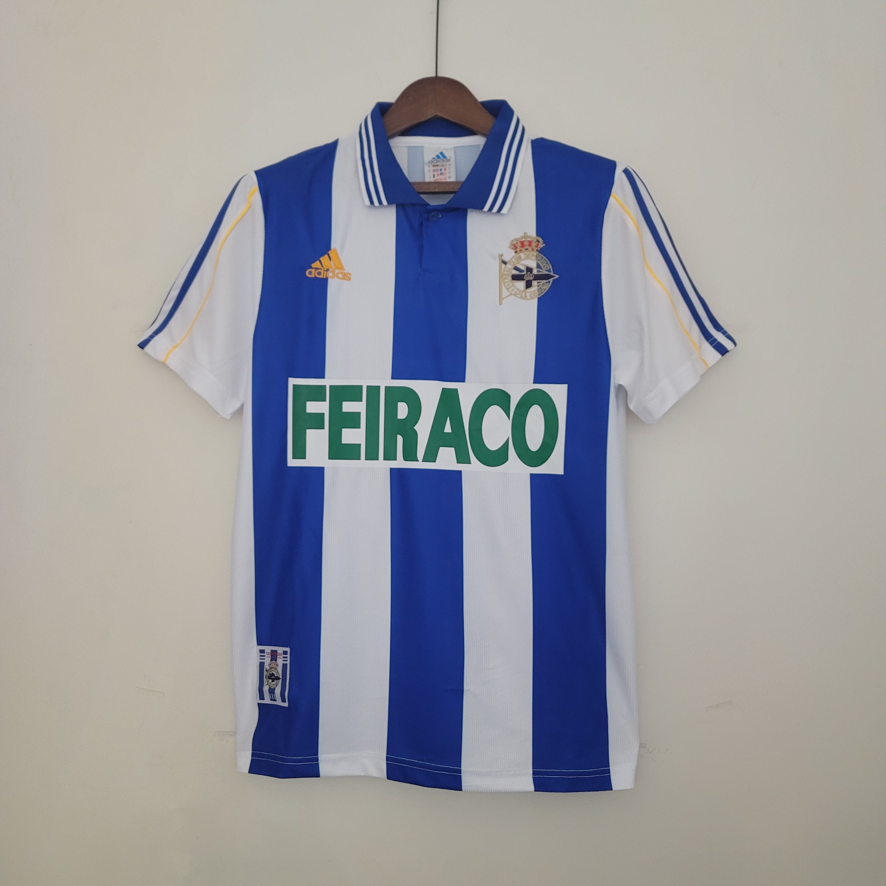 Deportivo la Coruna home jersey. Season 99/00