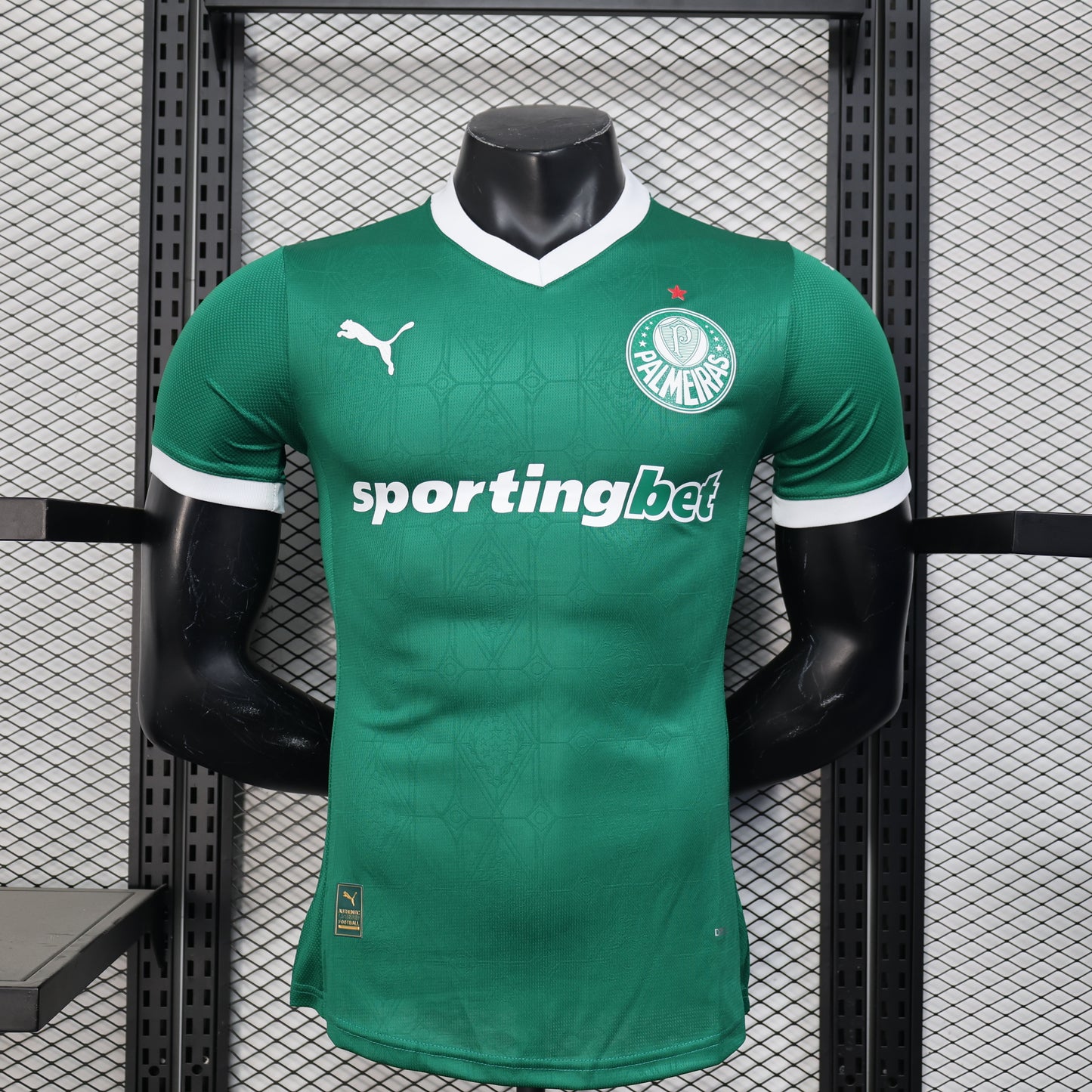 Palmeiras home jersey. Season 25/26. (All sponsors included)