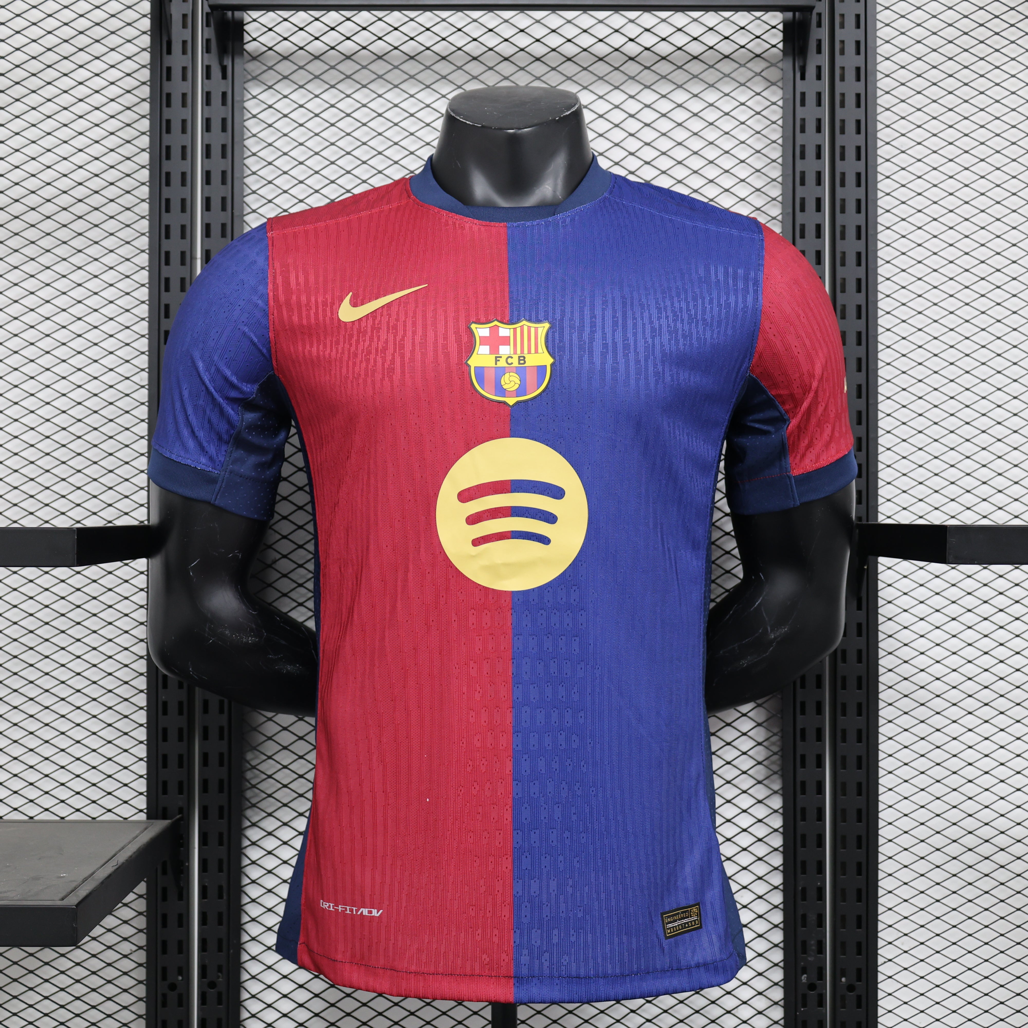 Barcelona home jersey. Season 24/25. (Player Version)