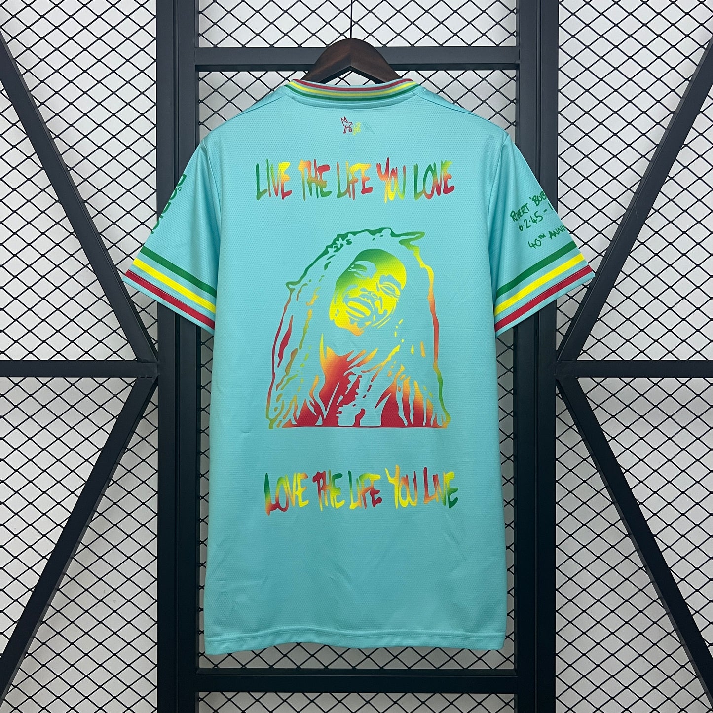 Ajax Bob Marley tribute special edition jersey.
