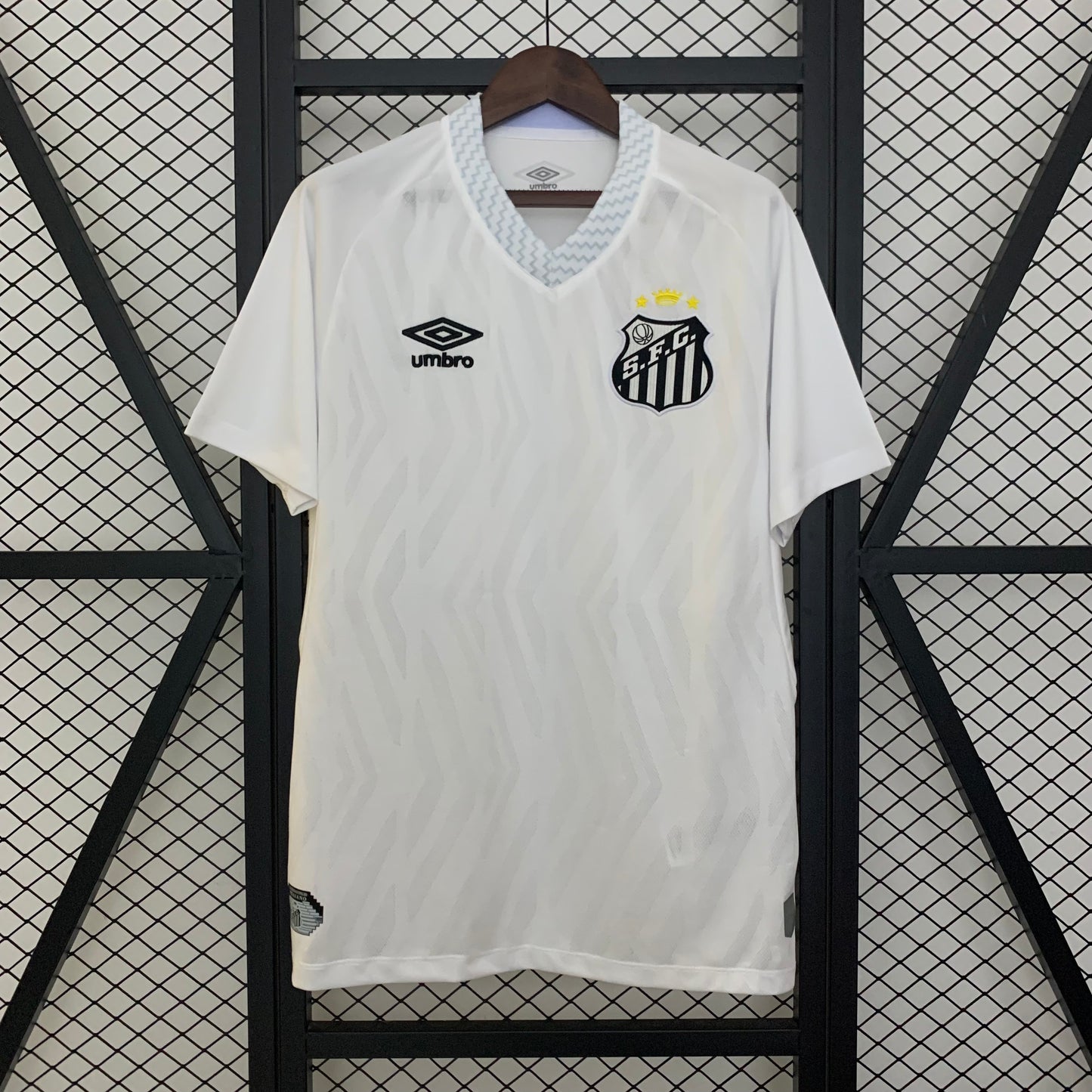 Santos home jersey. Season 25/26 (All sponsors included)