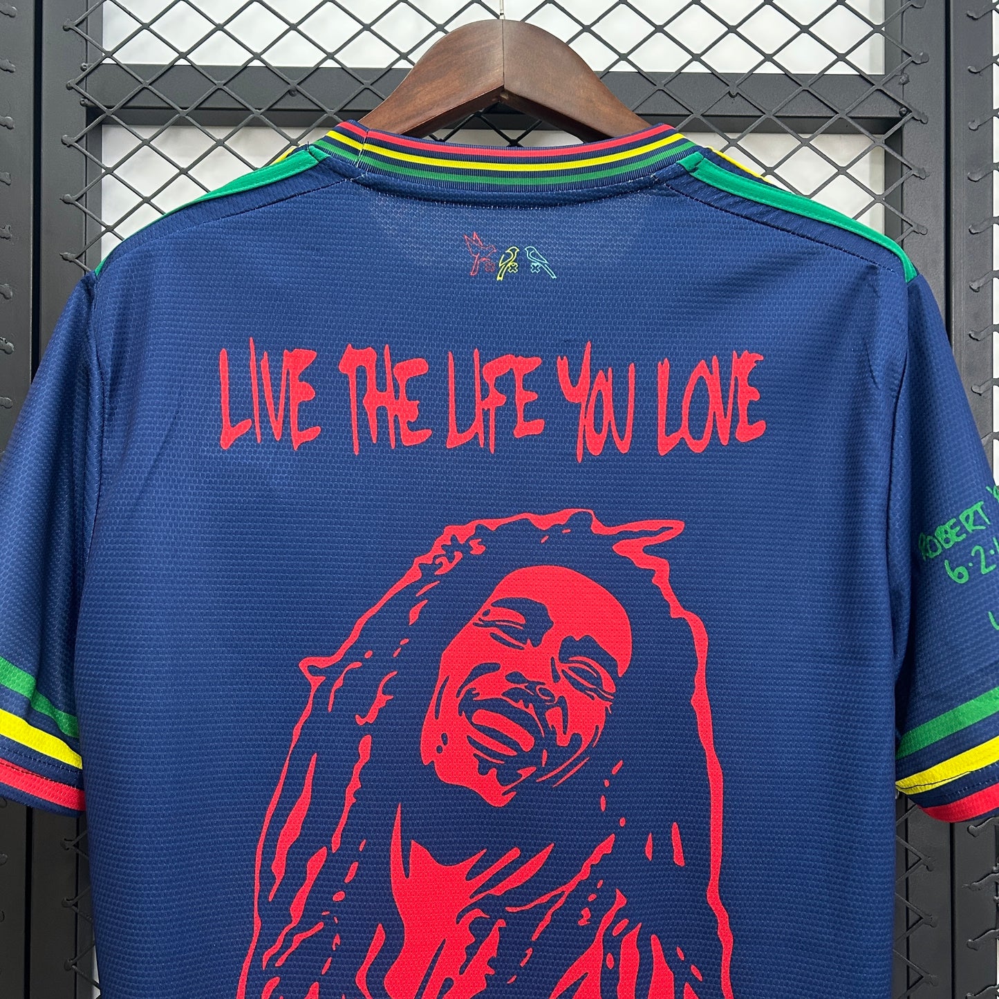 Ajax Bob Marley tribute special edititon jersey (blue)