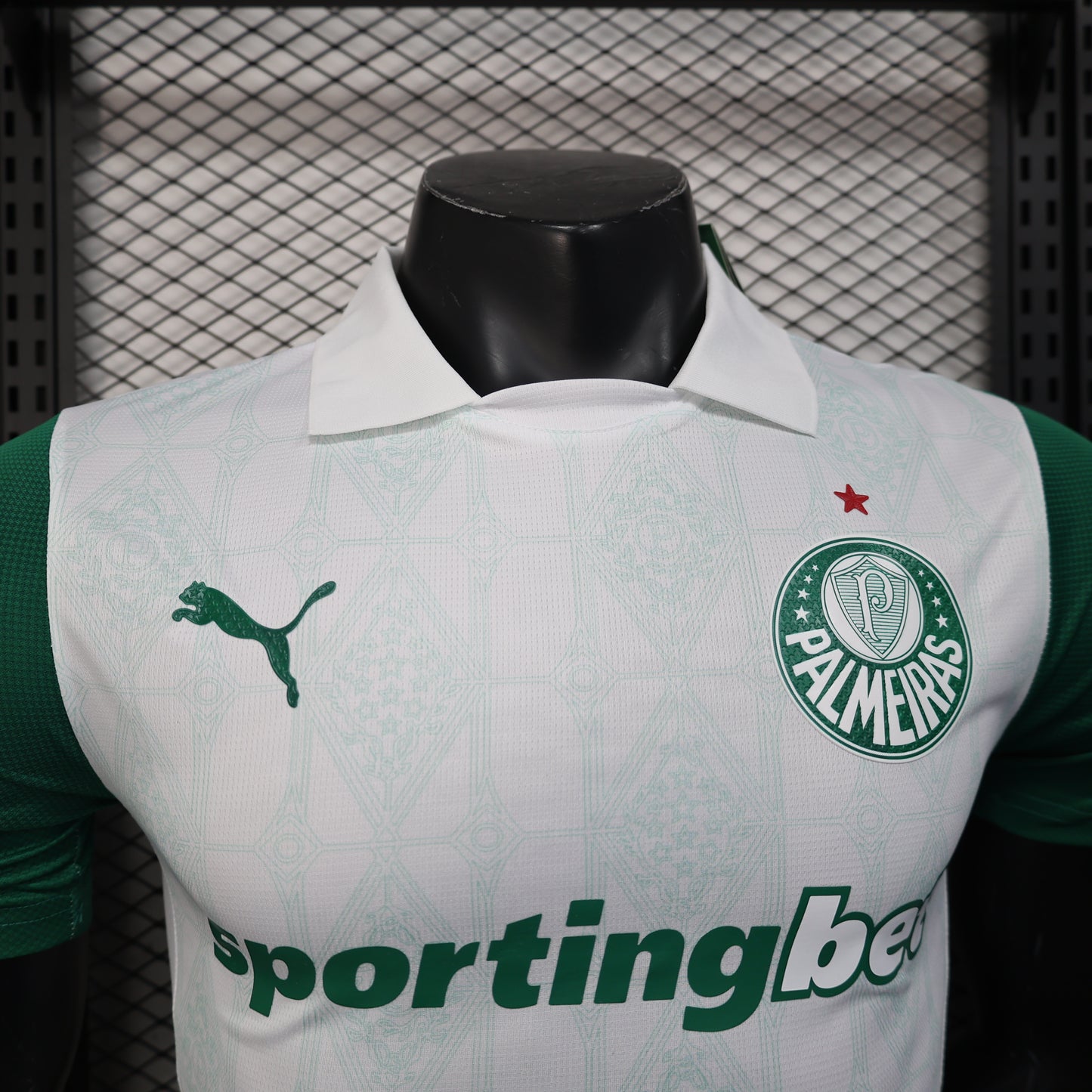 Palmeiras away jersey. Season 25/26. (All sponsors included)