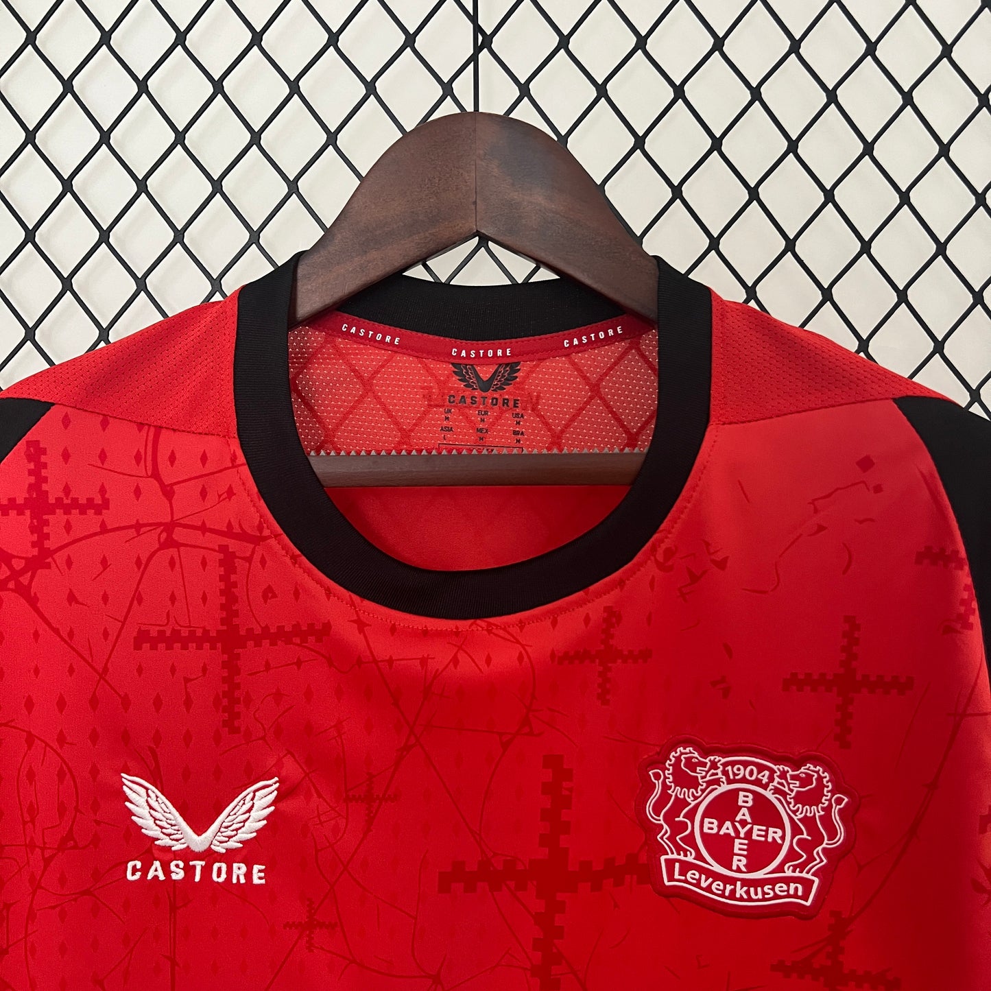 Bayer Leverkusen home jersey. Season 24/25