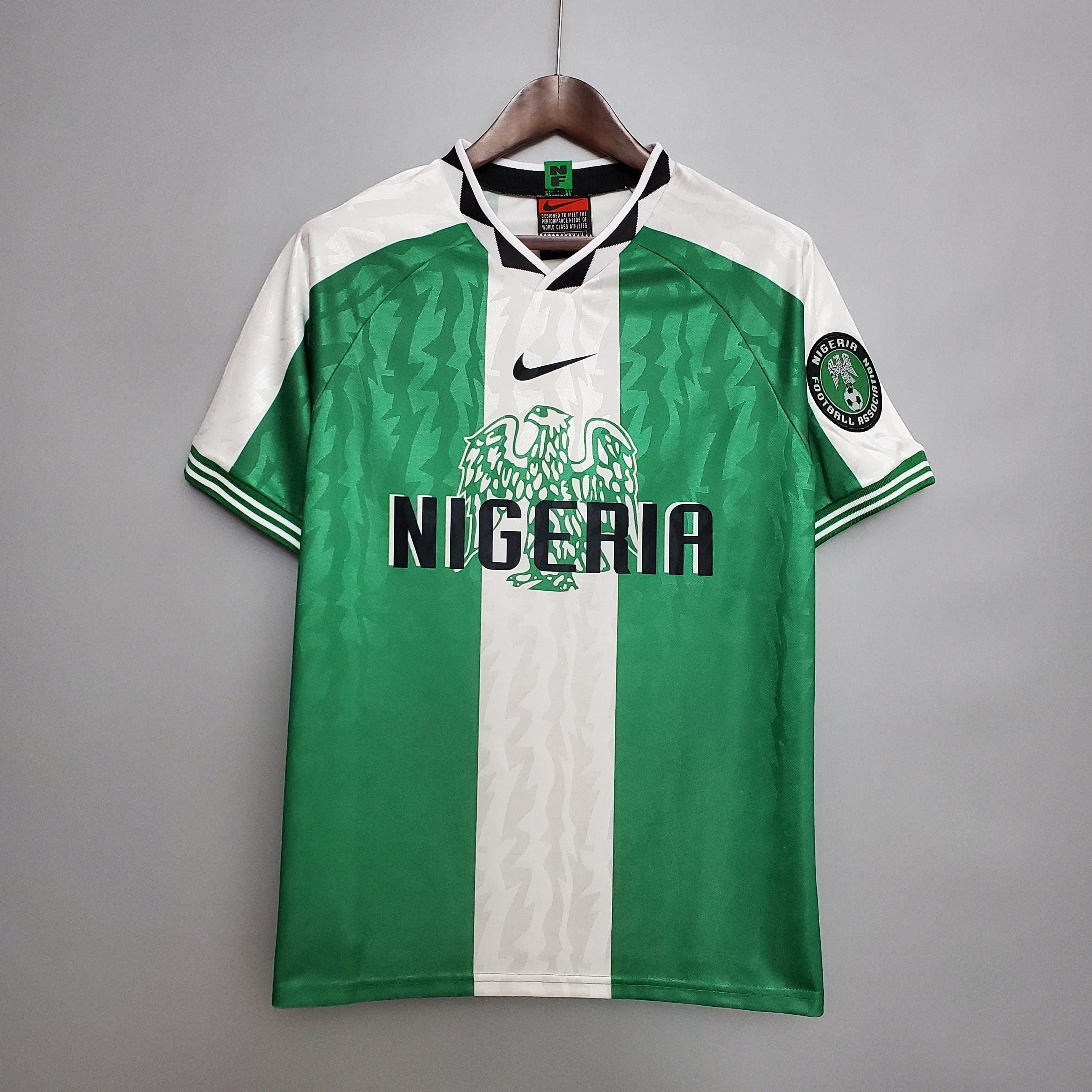 Nigeria home jersey. Season 1996