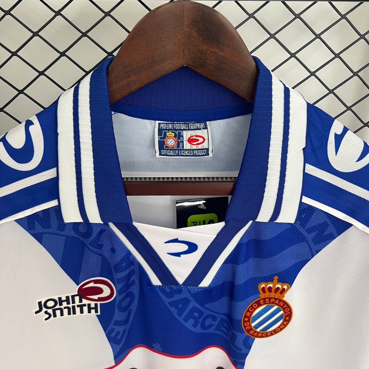 RCD Espanyol home jersey. Season 99/00