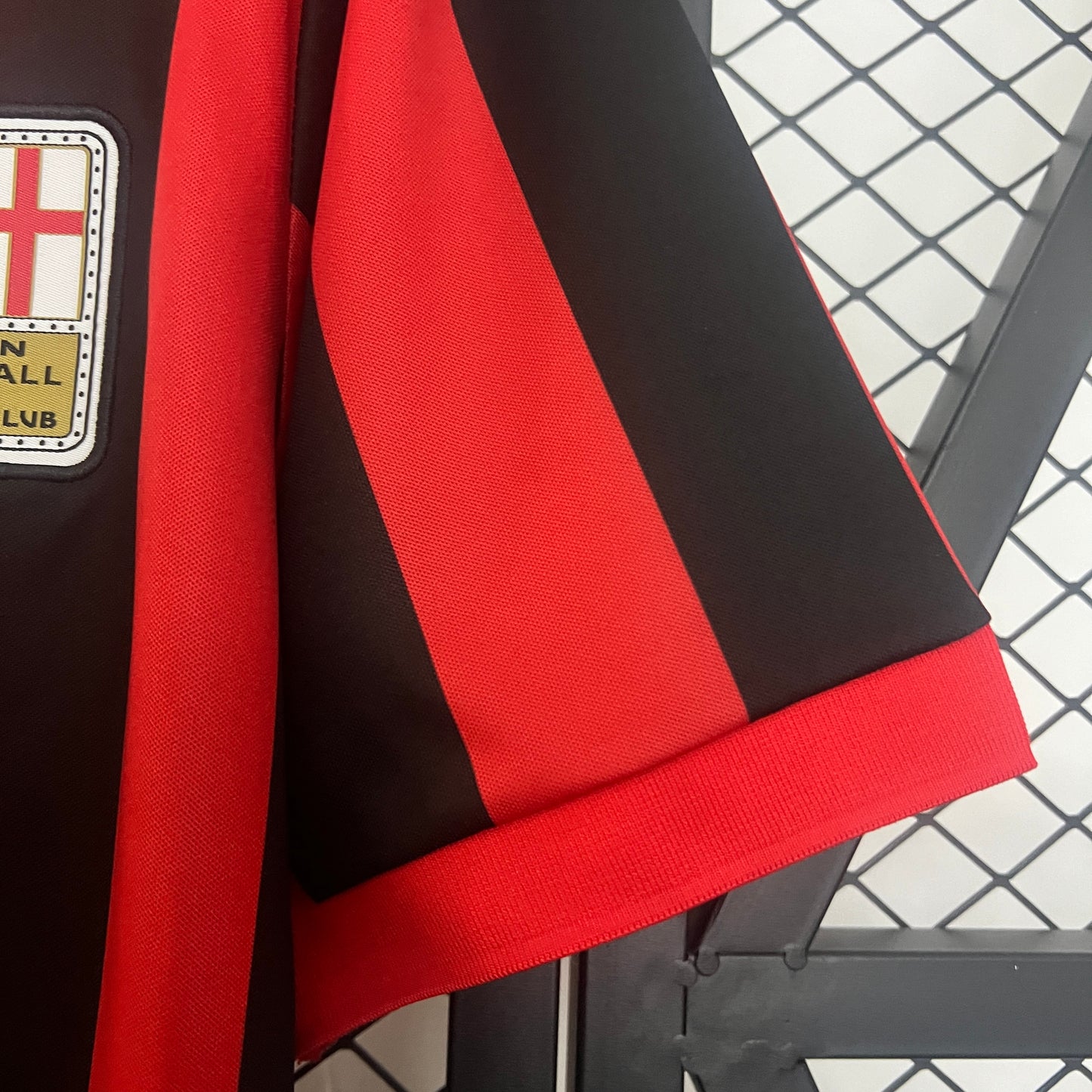 AC Milan home 125th Anniversary Commemorative Edition jersey. Season 24/25
