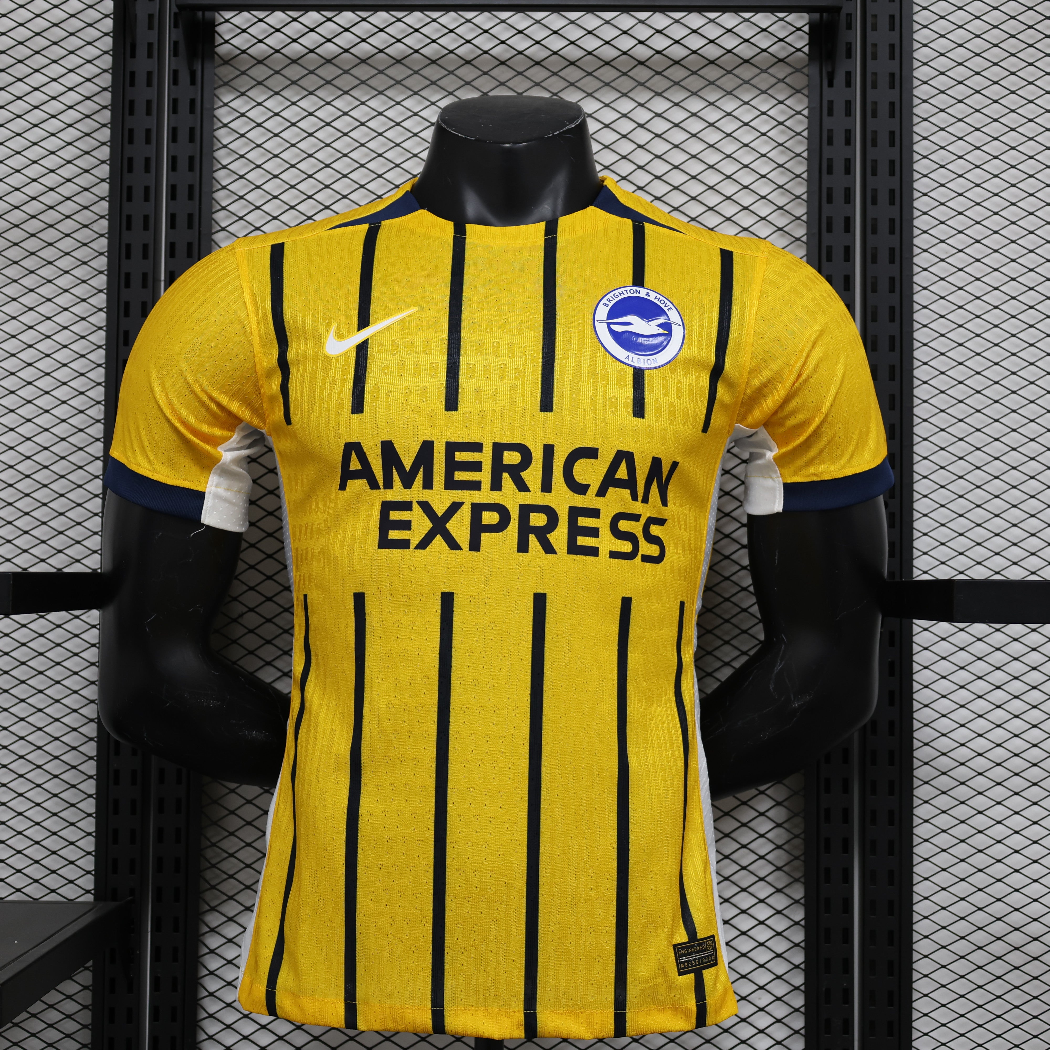 Brighton & Hove Albion away jersey. Season 24/24 (Player Version)