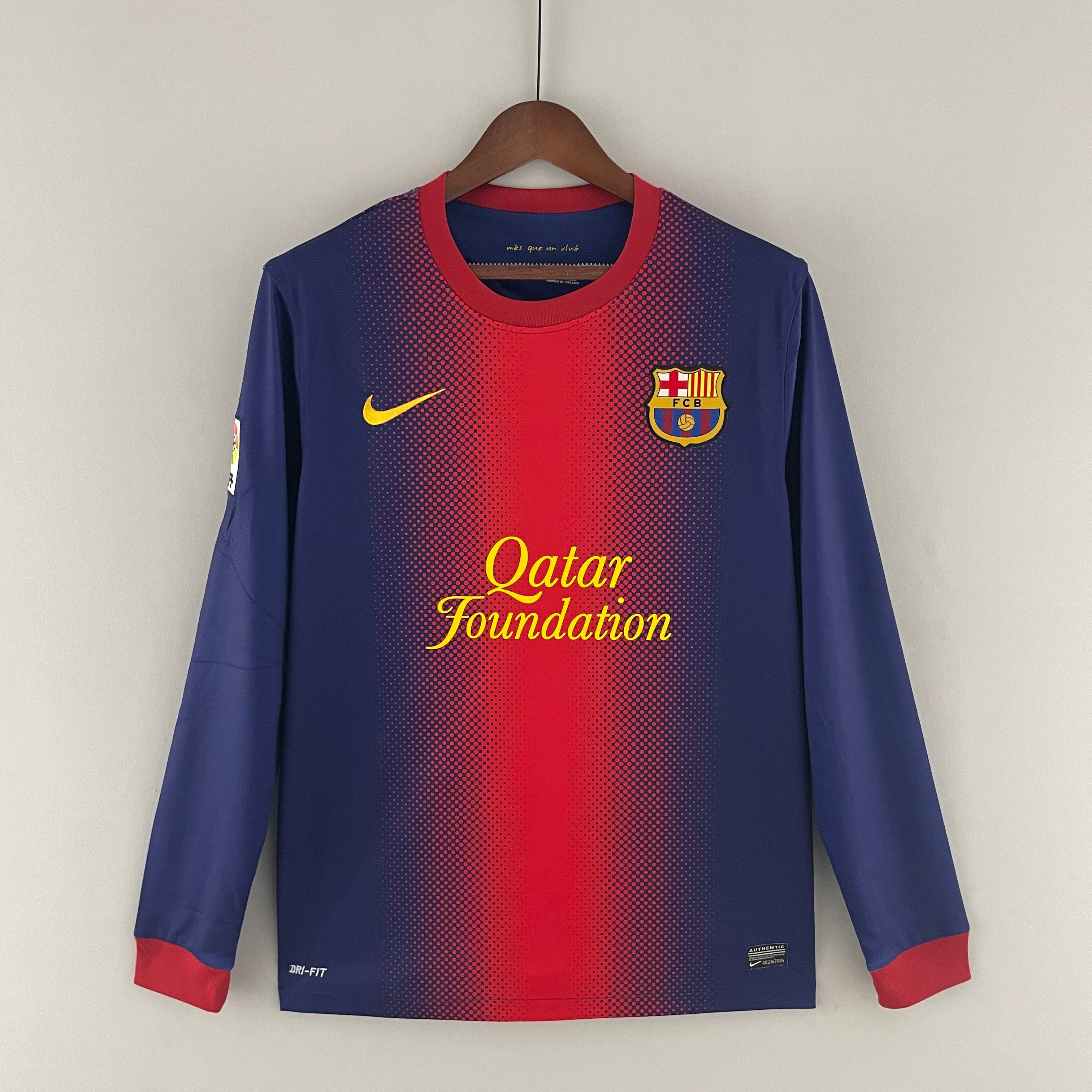 Barcelona longsleeve home jersey. Season 12/13