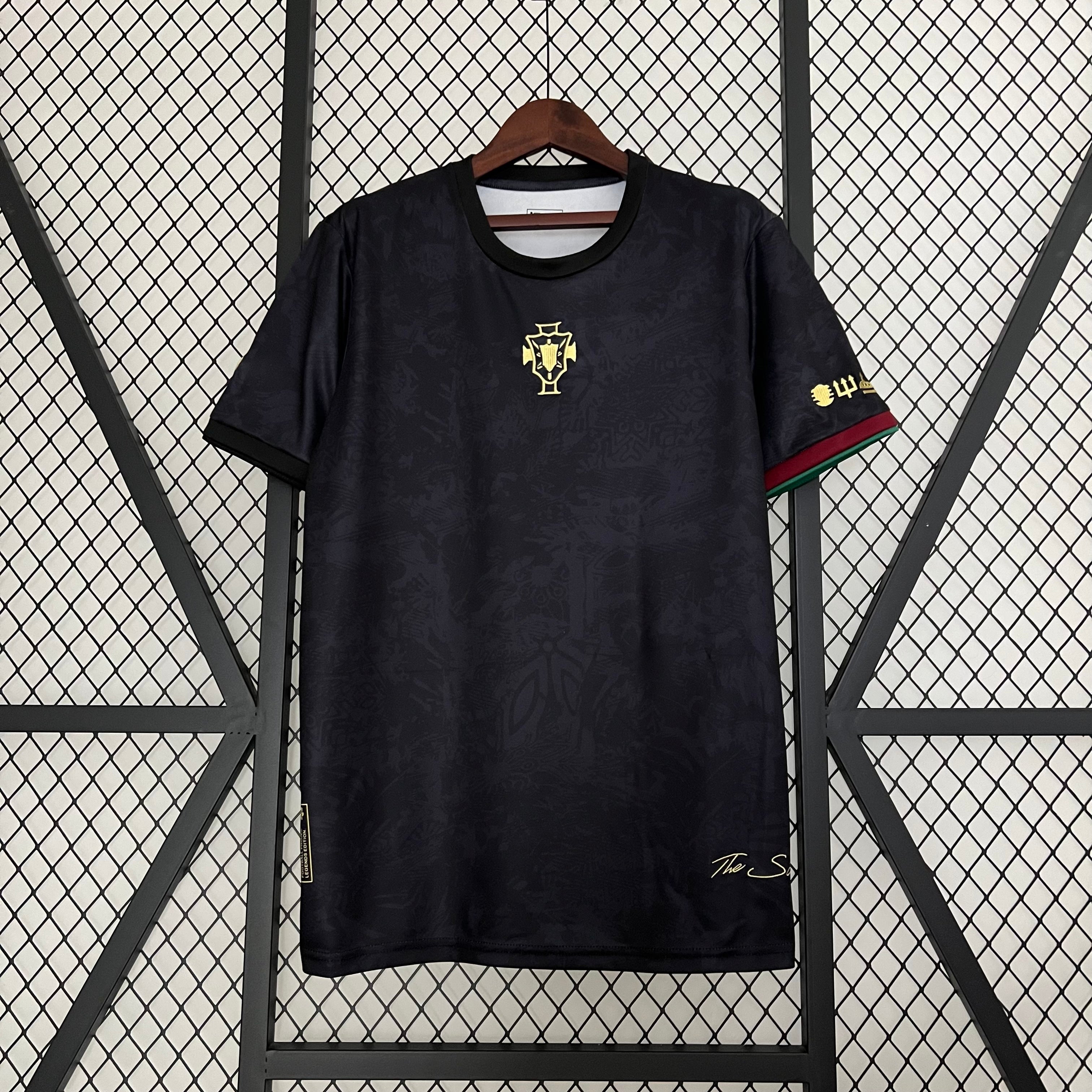 Cristiano Ronaldo tribute jersey.