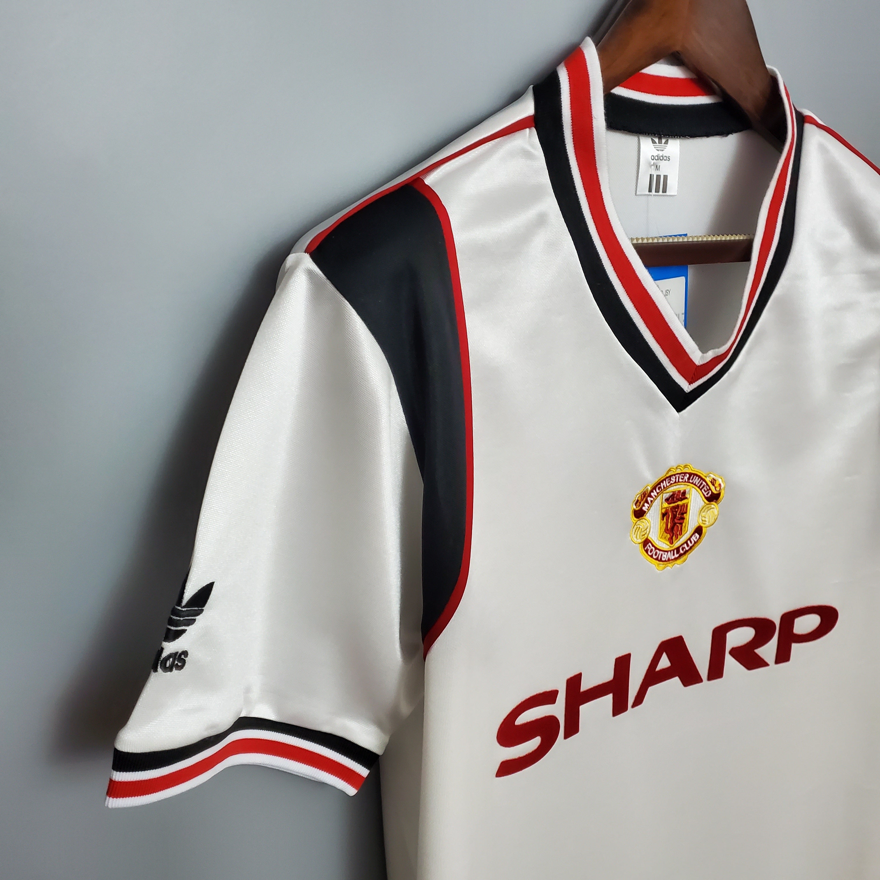 Manchester United away jersey. Season 85/86