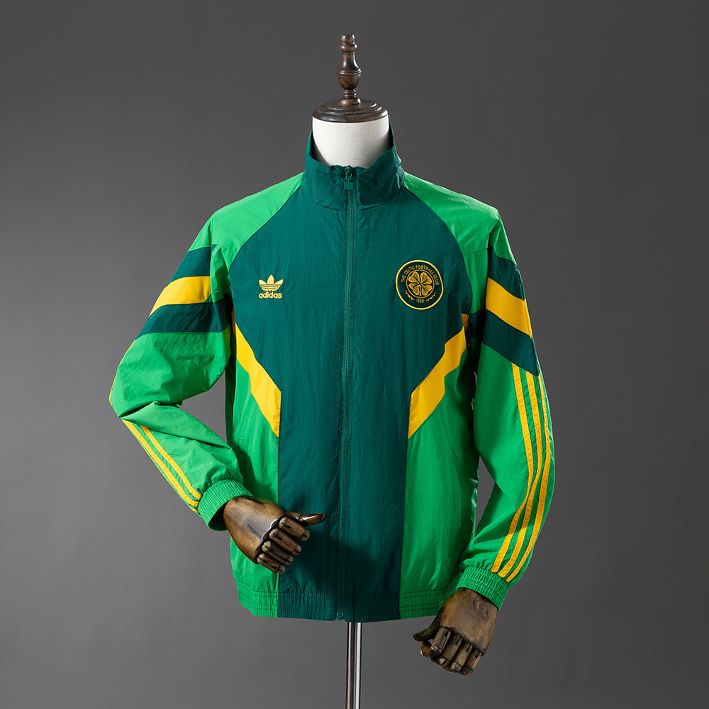 Celtic Adidas Trefoil windbreaker