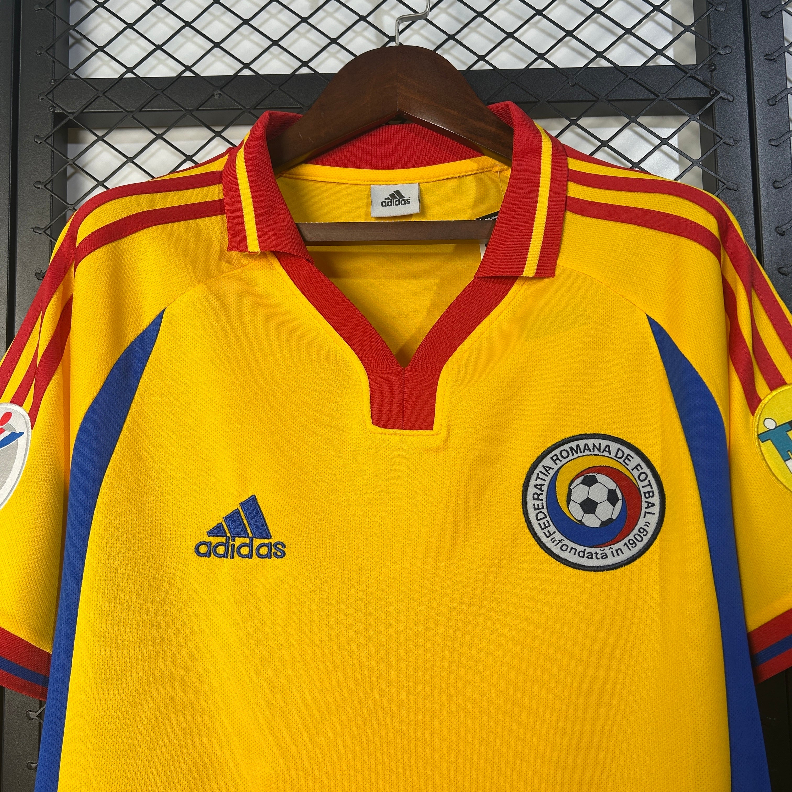 Romania home jersey. Euro 2000