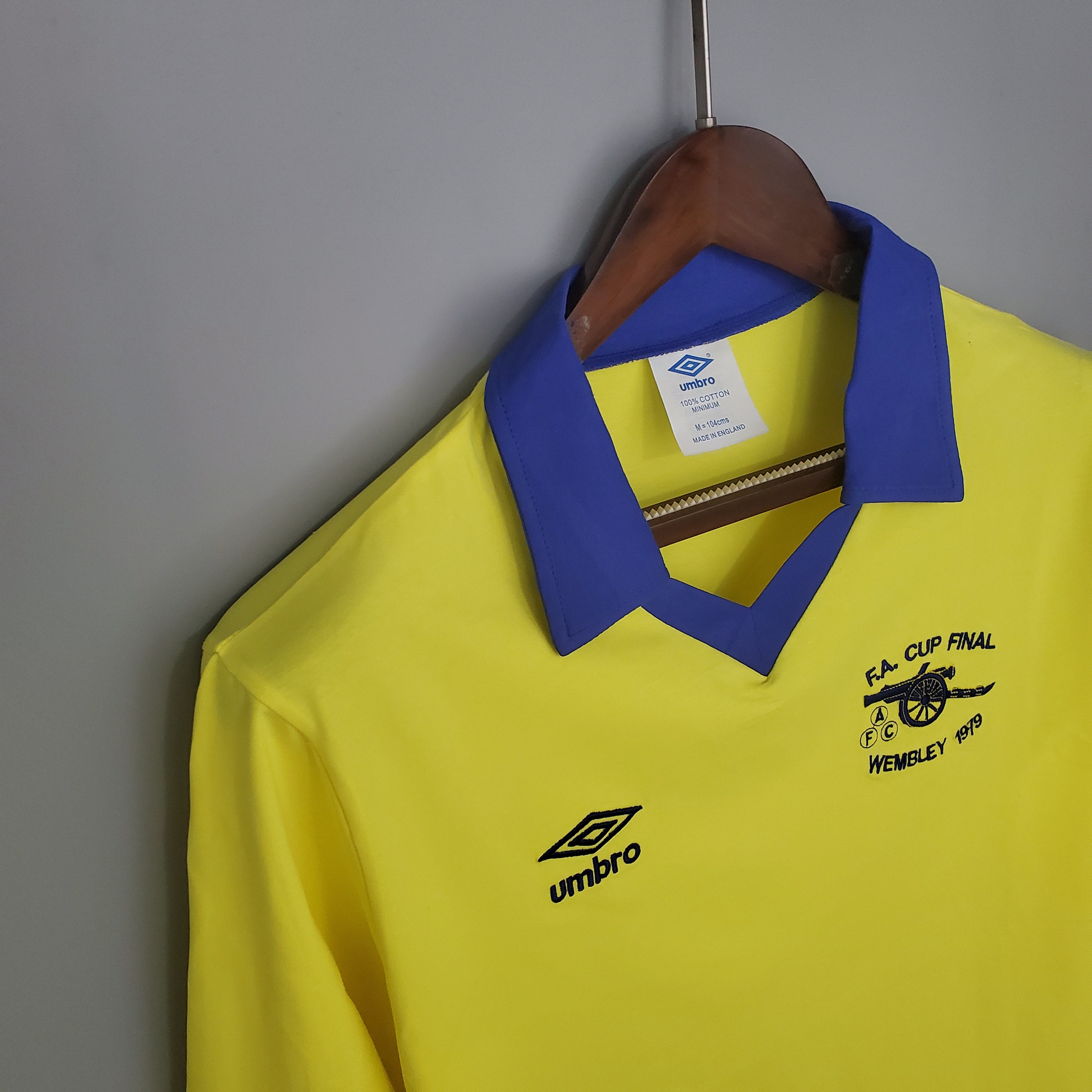 Arsenal away longsleeve jersey. Season 78/79