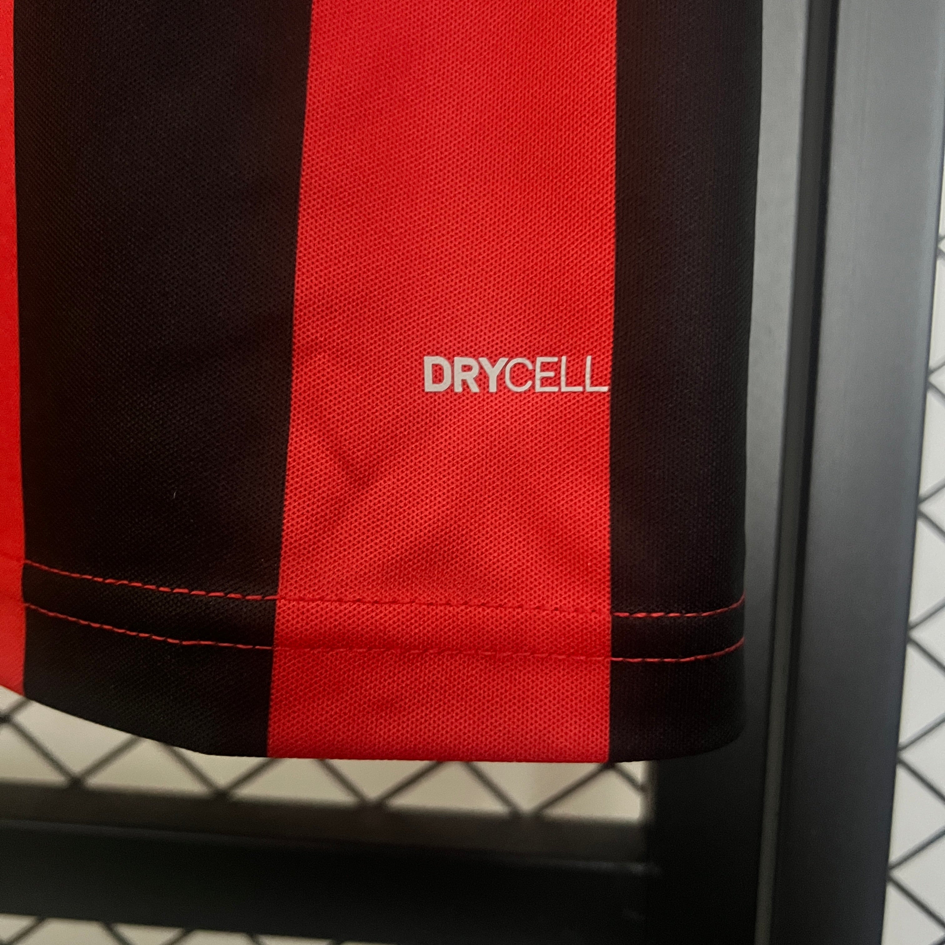 AC Milan home 125th Anniversary Commemorative Edition jersey. Season 24/25