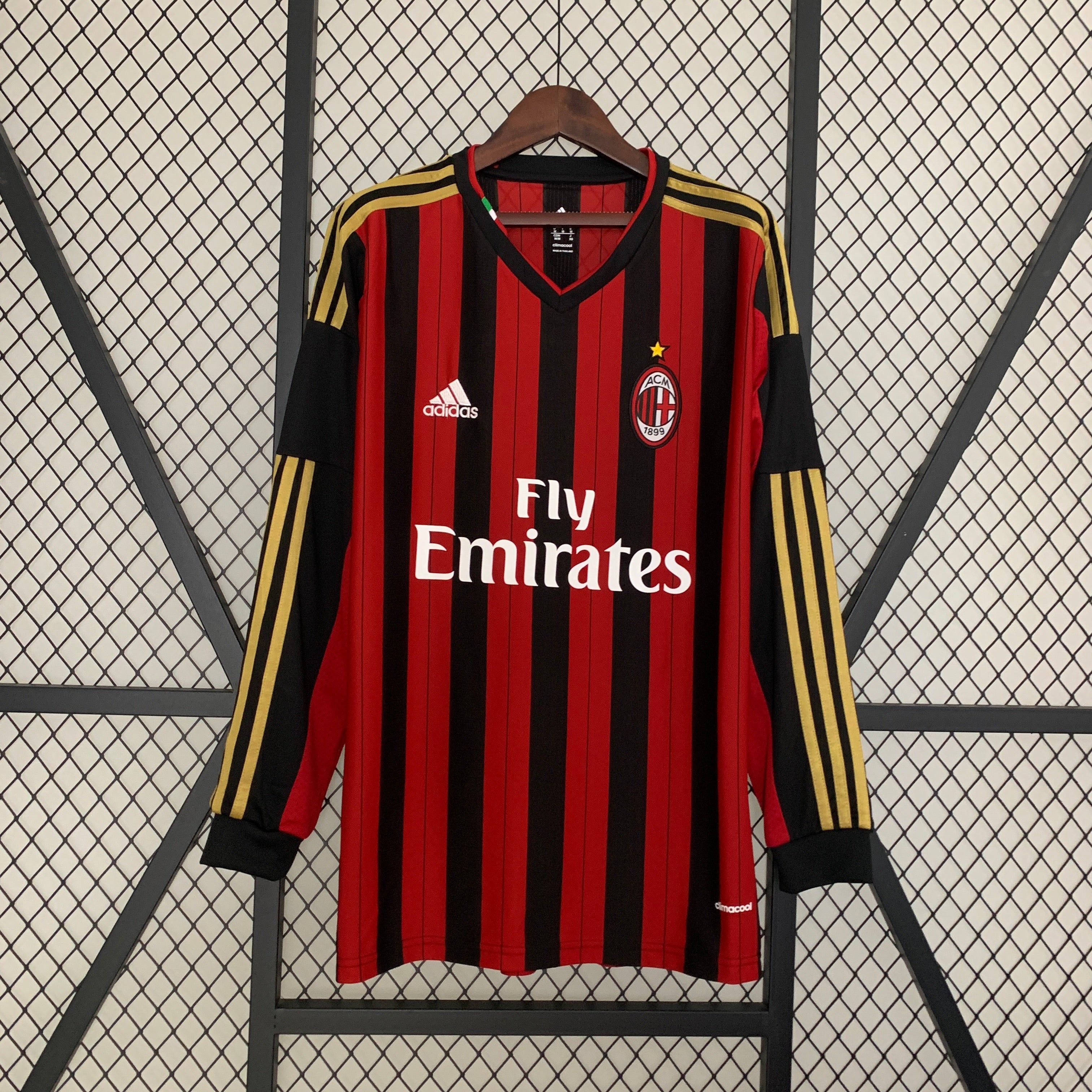 AC Milan longsleeve home jersey. Season 13/14