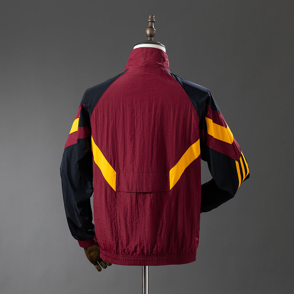 AS Roma Adidas Trefoil windbreaker