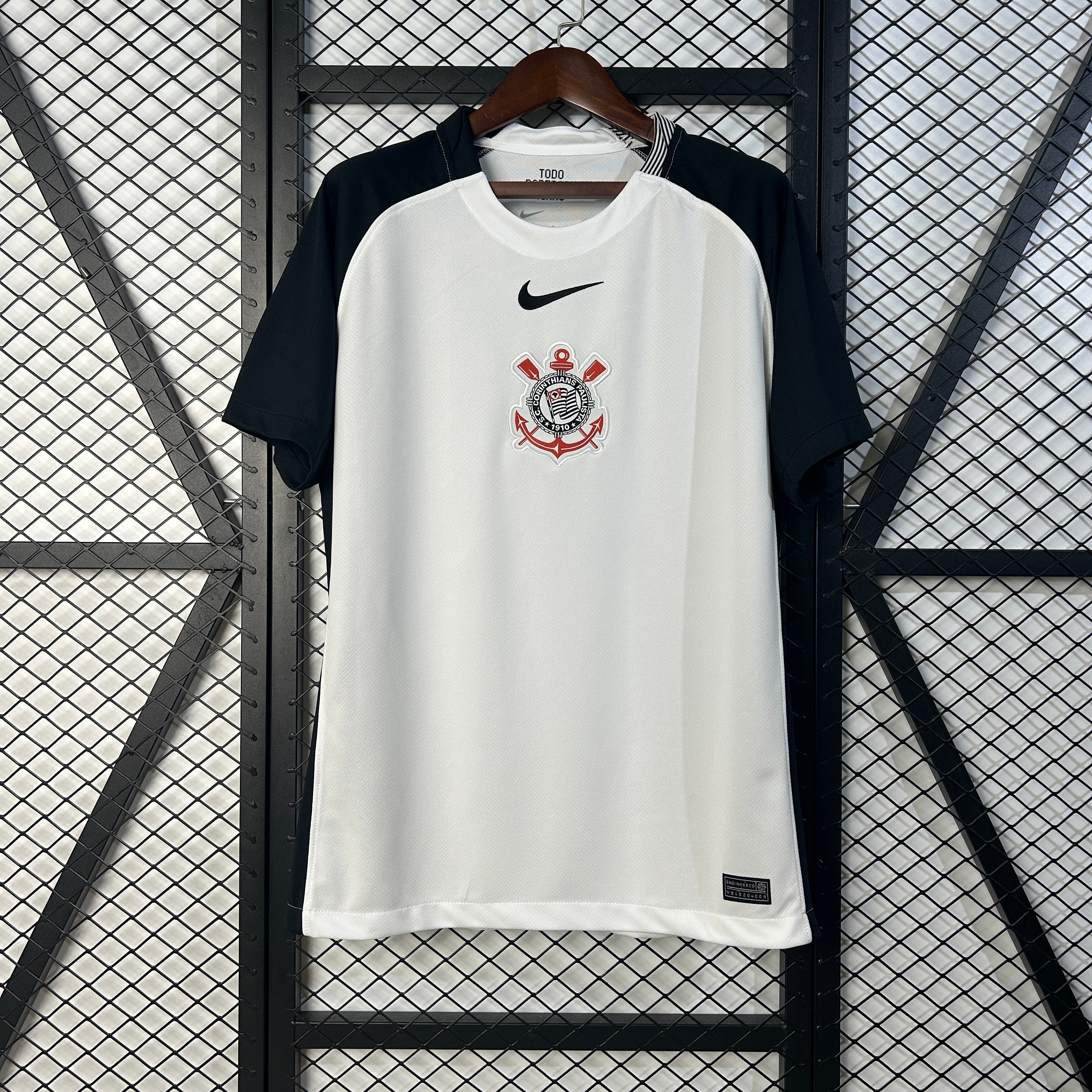 Corinhians home jersey. Season 25/26. (All sponsors included)