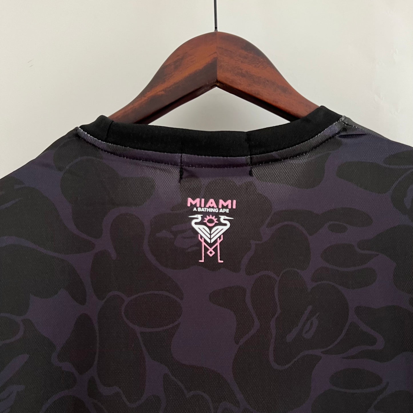Inter Miami x BAPE Collaboration jersey. (black)