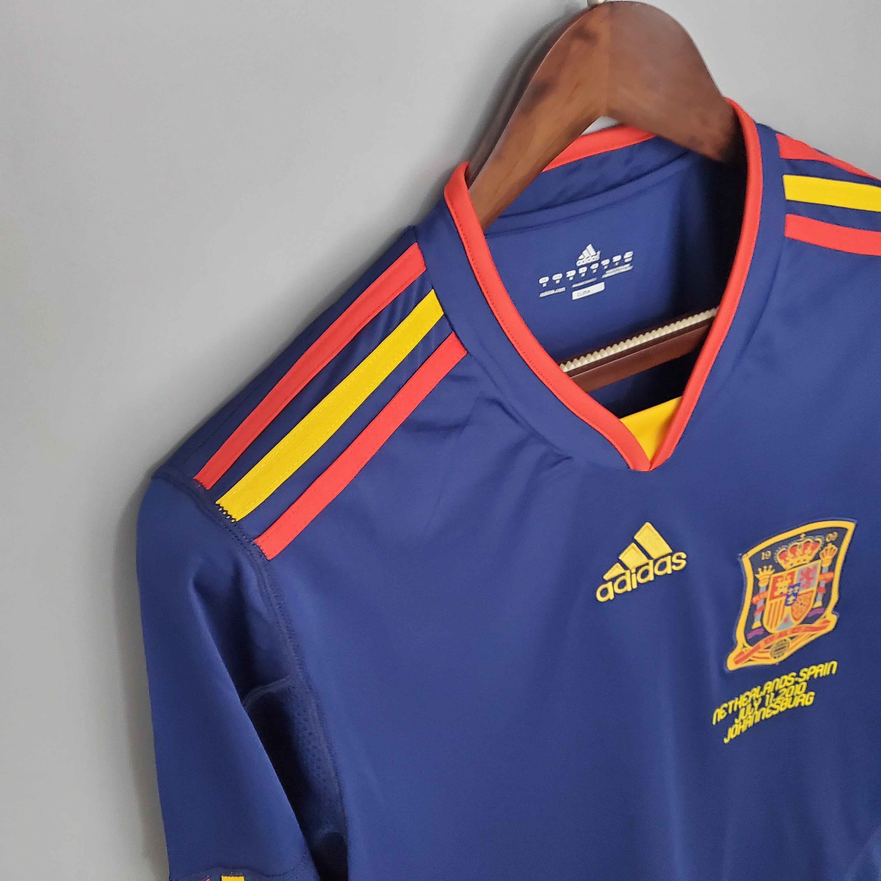 Spain 2010 longsleeve away jersey.