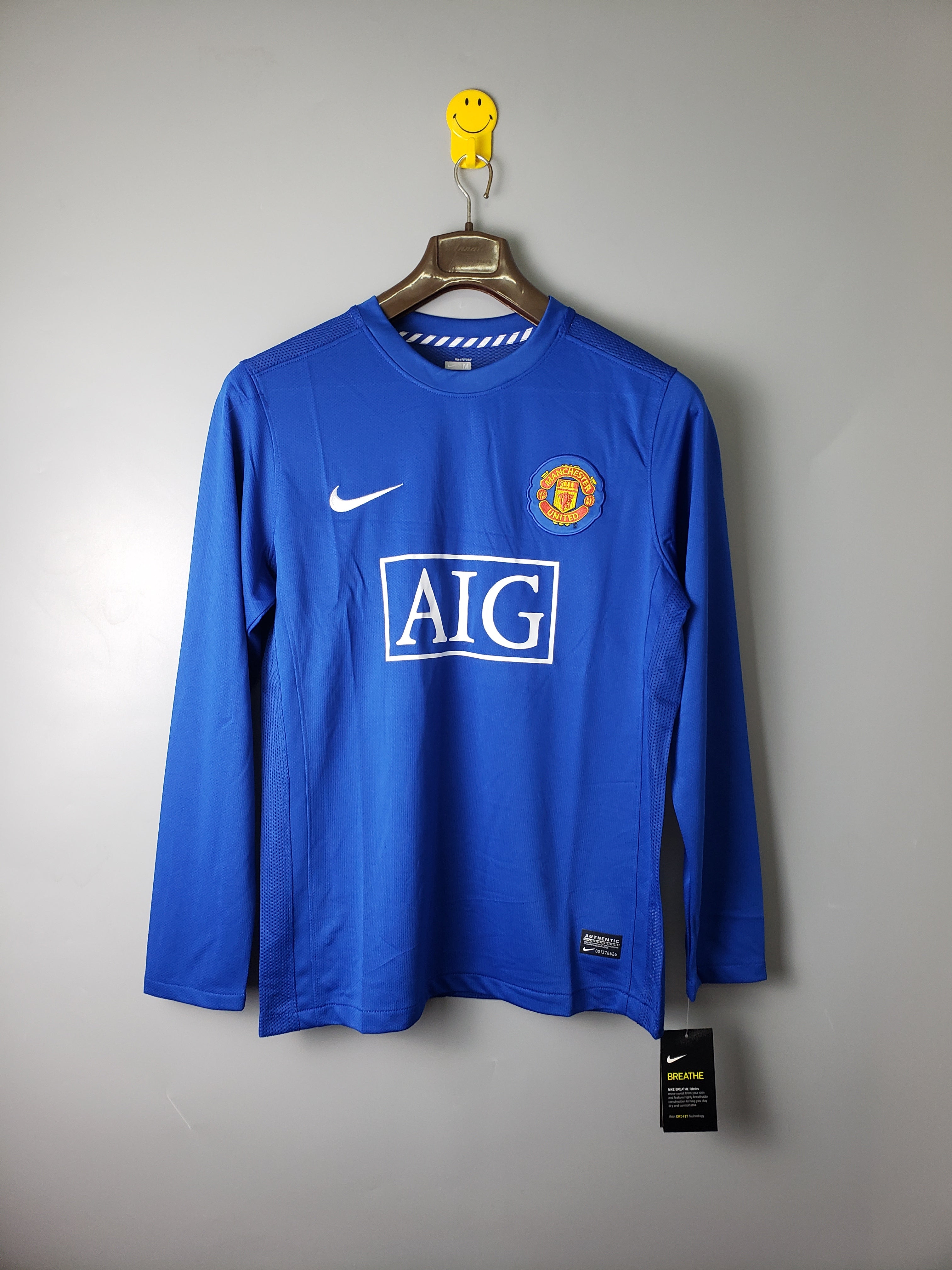 Manchester United longsleeve away jersey. Season 08/09