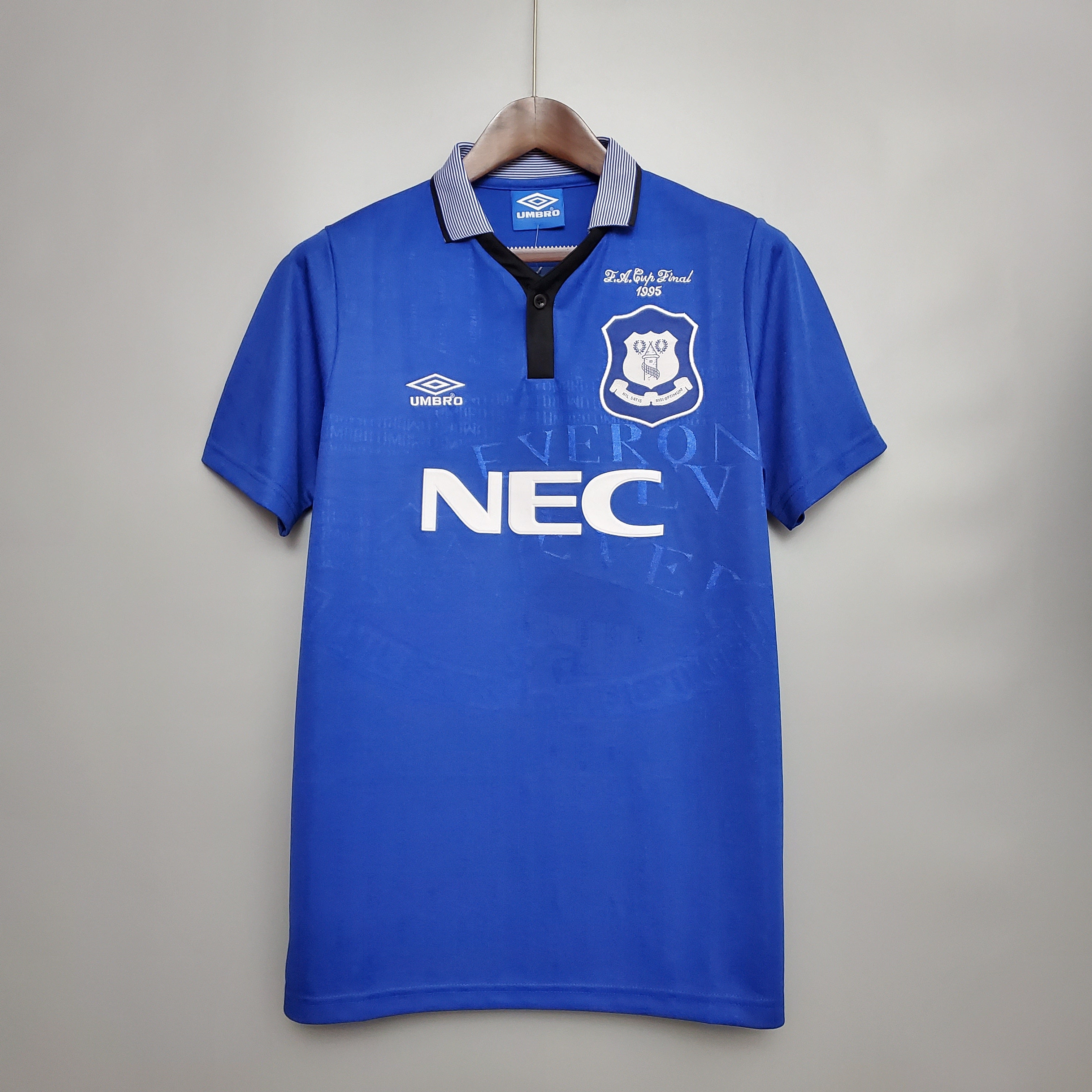 Everton home jersey. Season 94/95