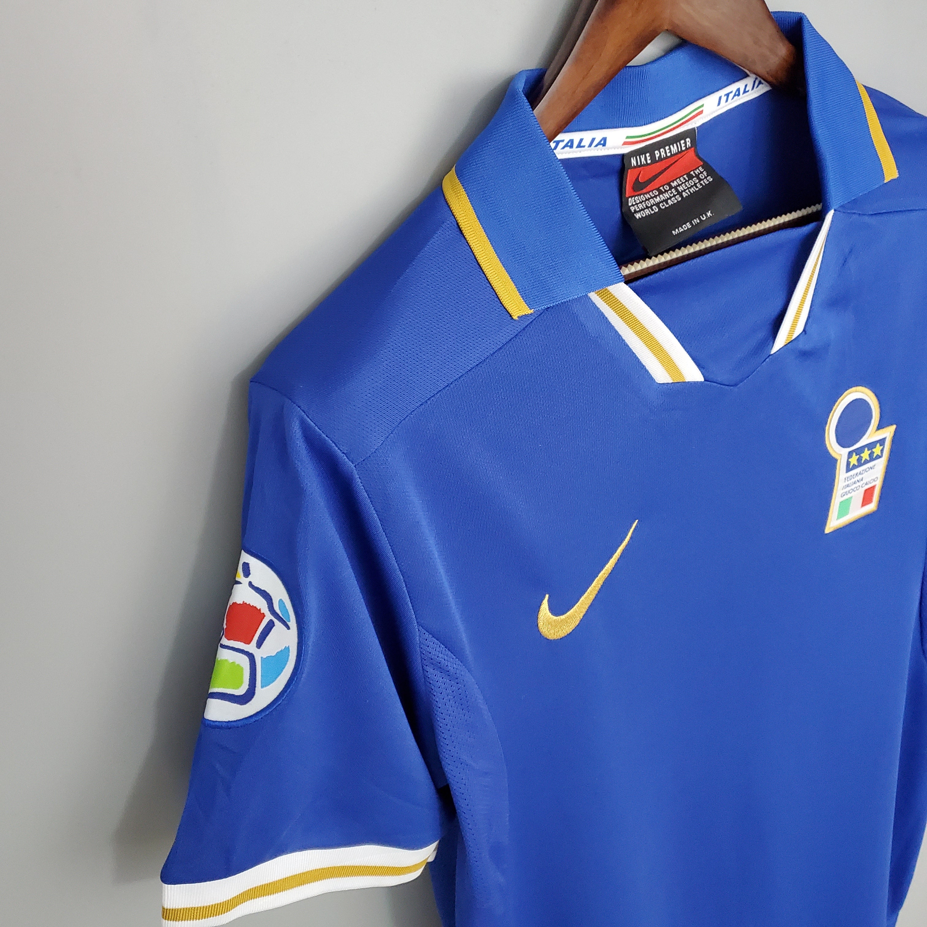 Italy EURO 1996 home jersey.
