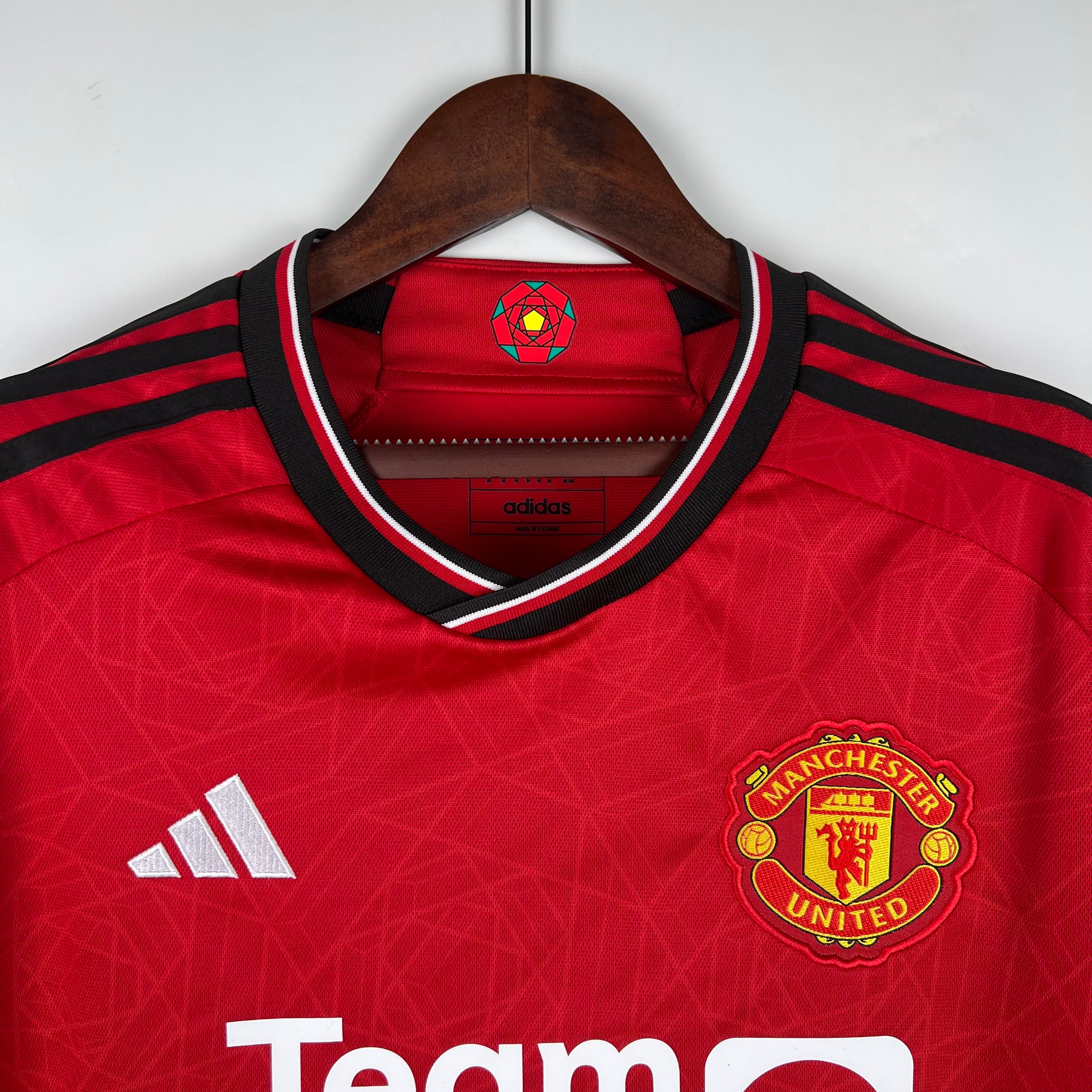 Manchester United home jersey. Season 23/24