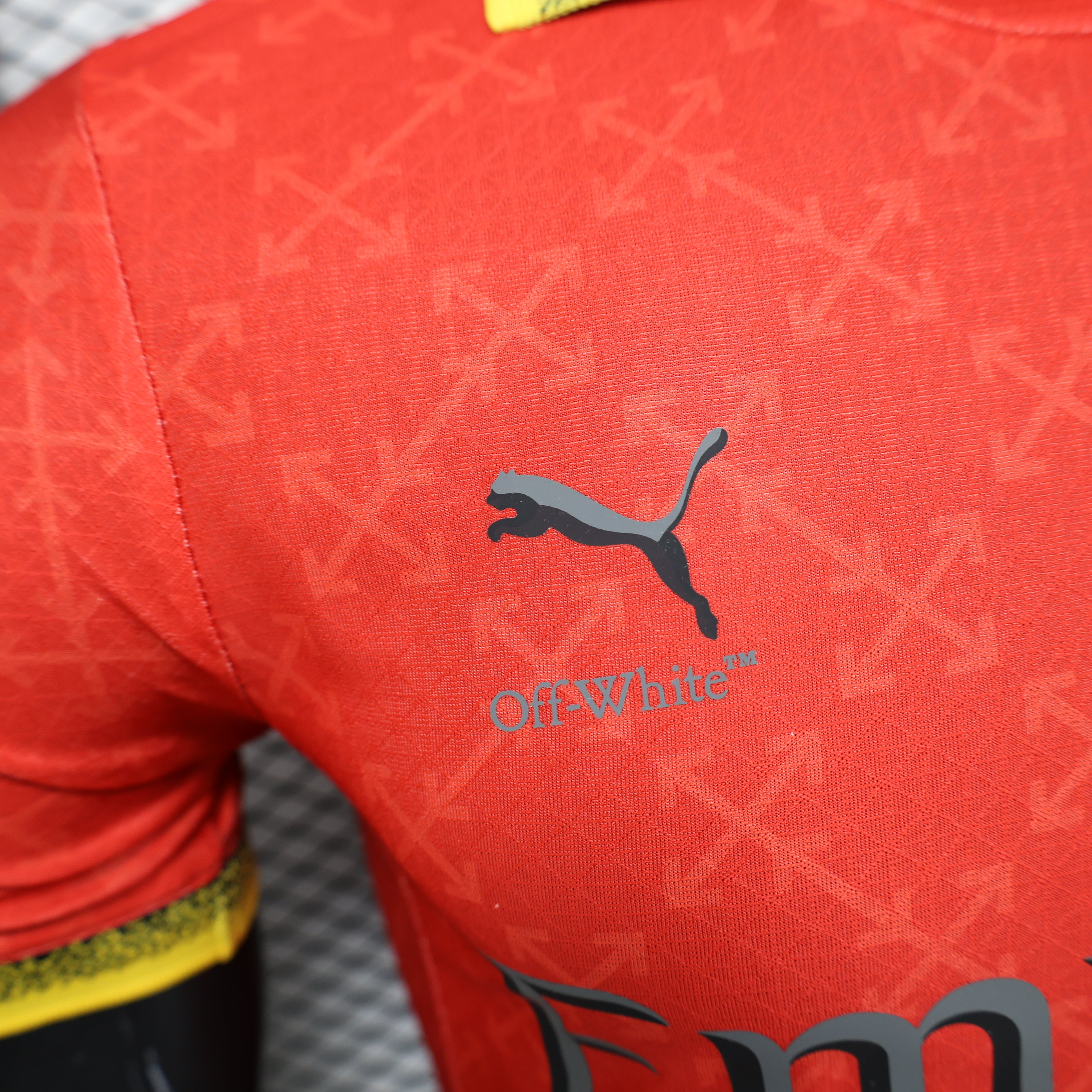 AC Milan x Off-White Special Edition jersey. Season 24/25 (Player Version)