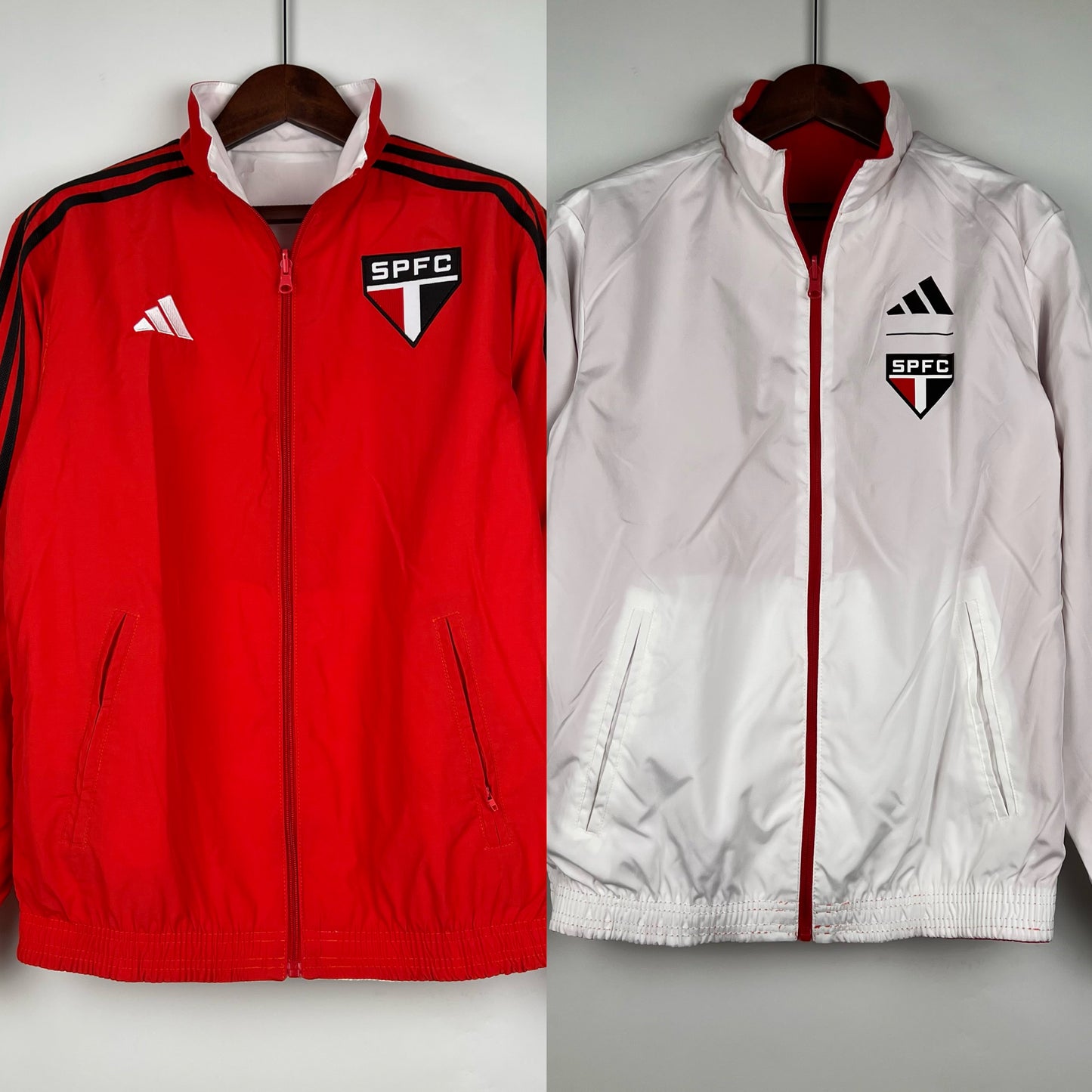 Sao Paulo double-sided Windbreaker