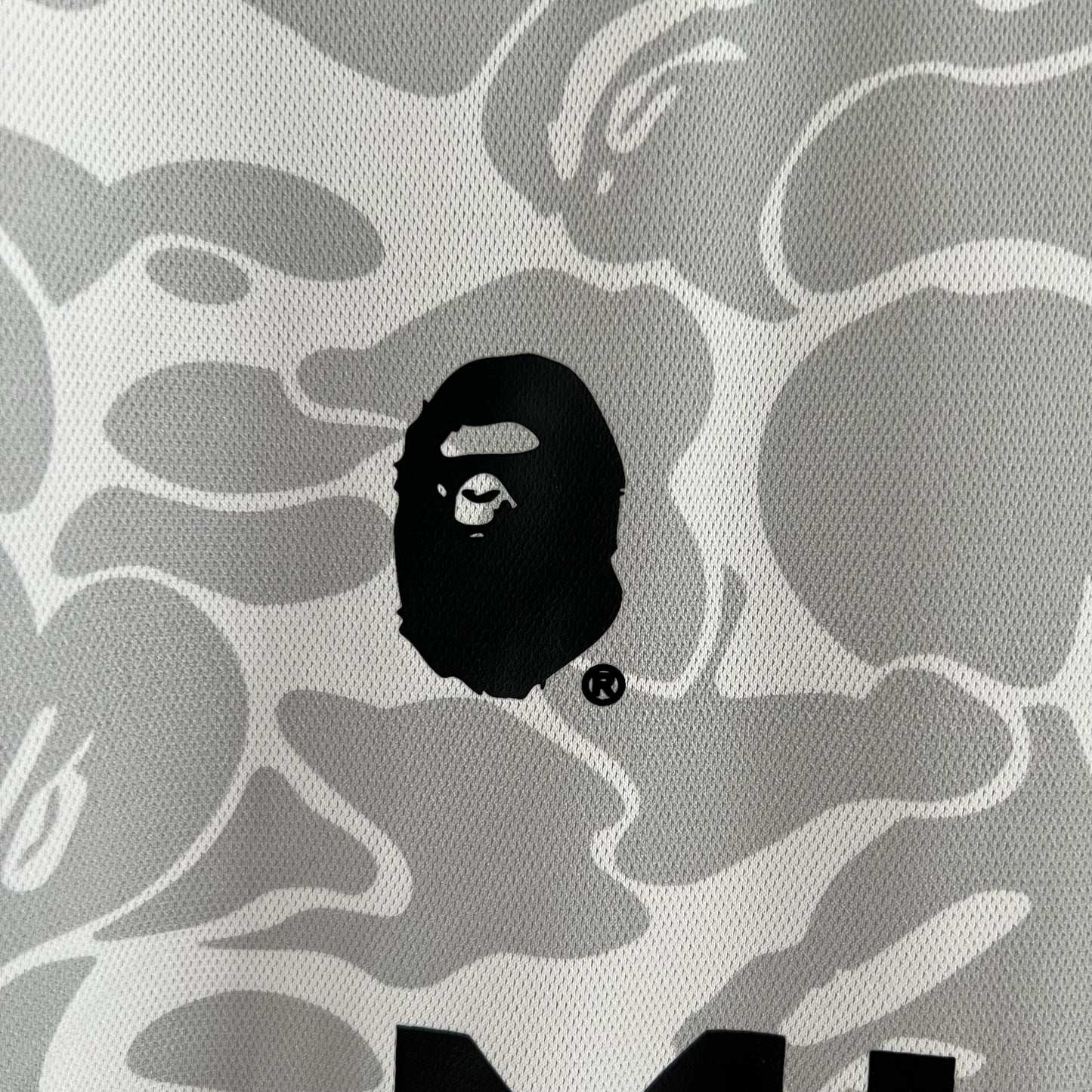 Inter Miami x BAPE Collaboration jersey. (grey)