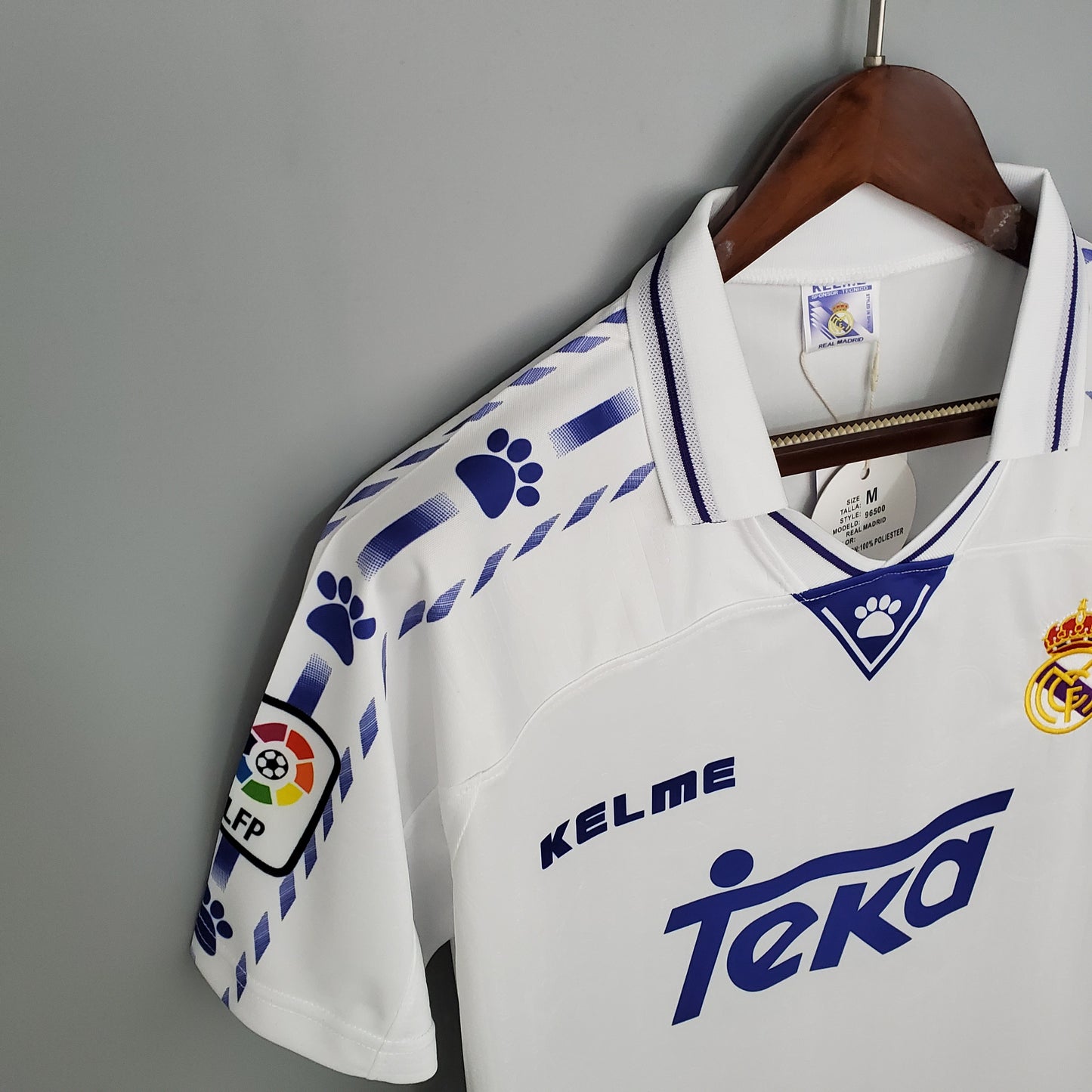 Real Madrid home jersey. Season 96/97